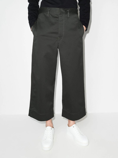 Lemaire wide-leg cropped trousers outlook