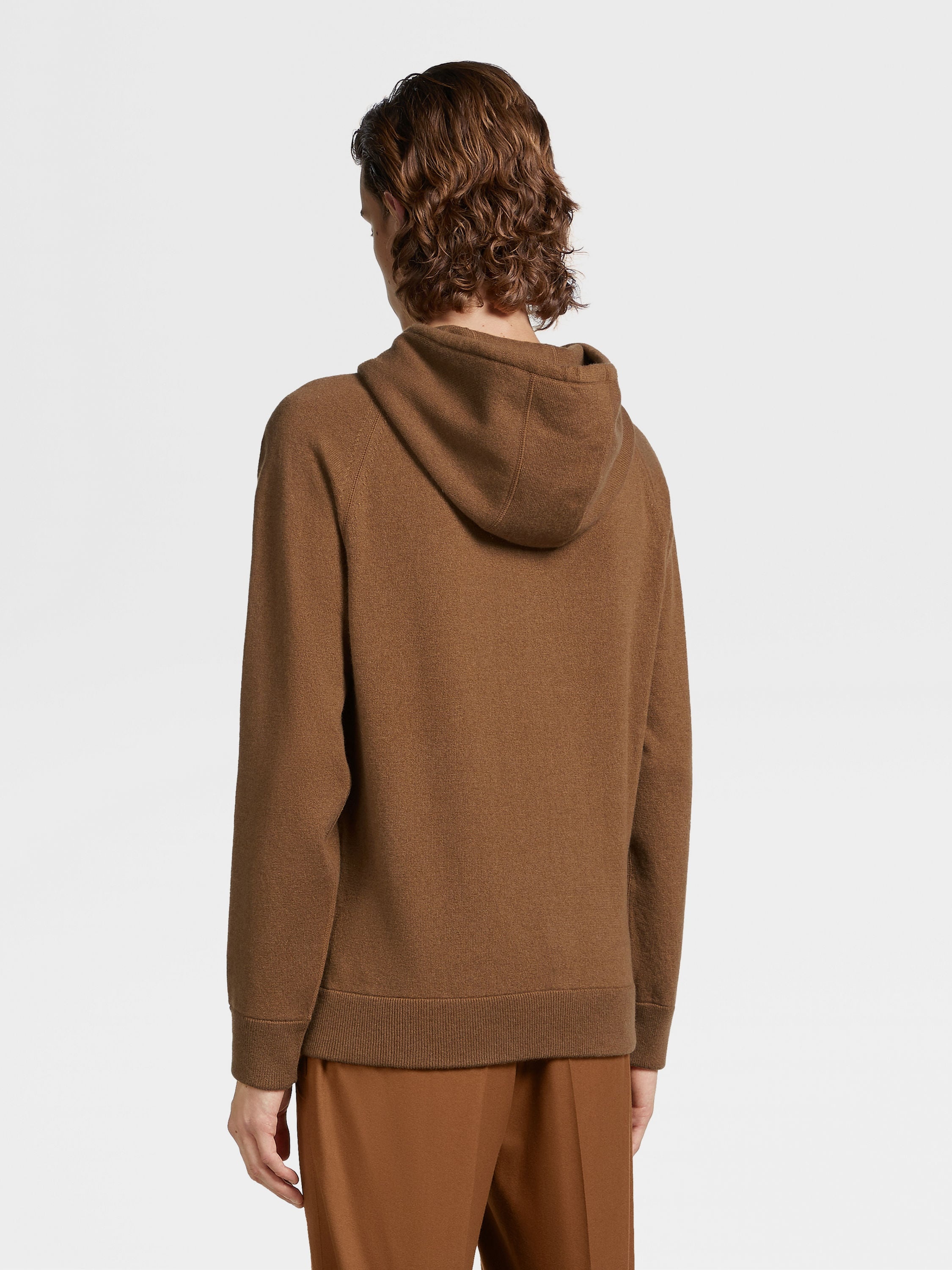 FOLIAGE OASI CASHMERE HOODIE - 3