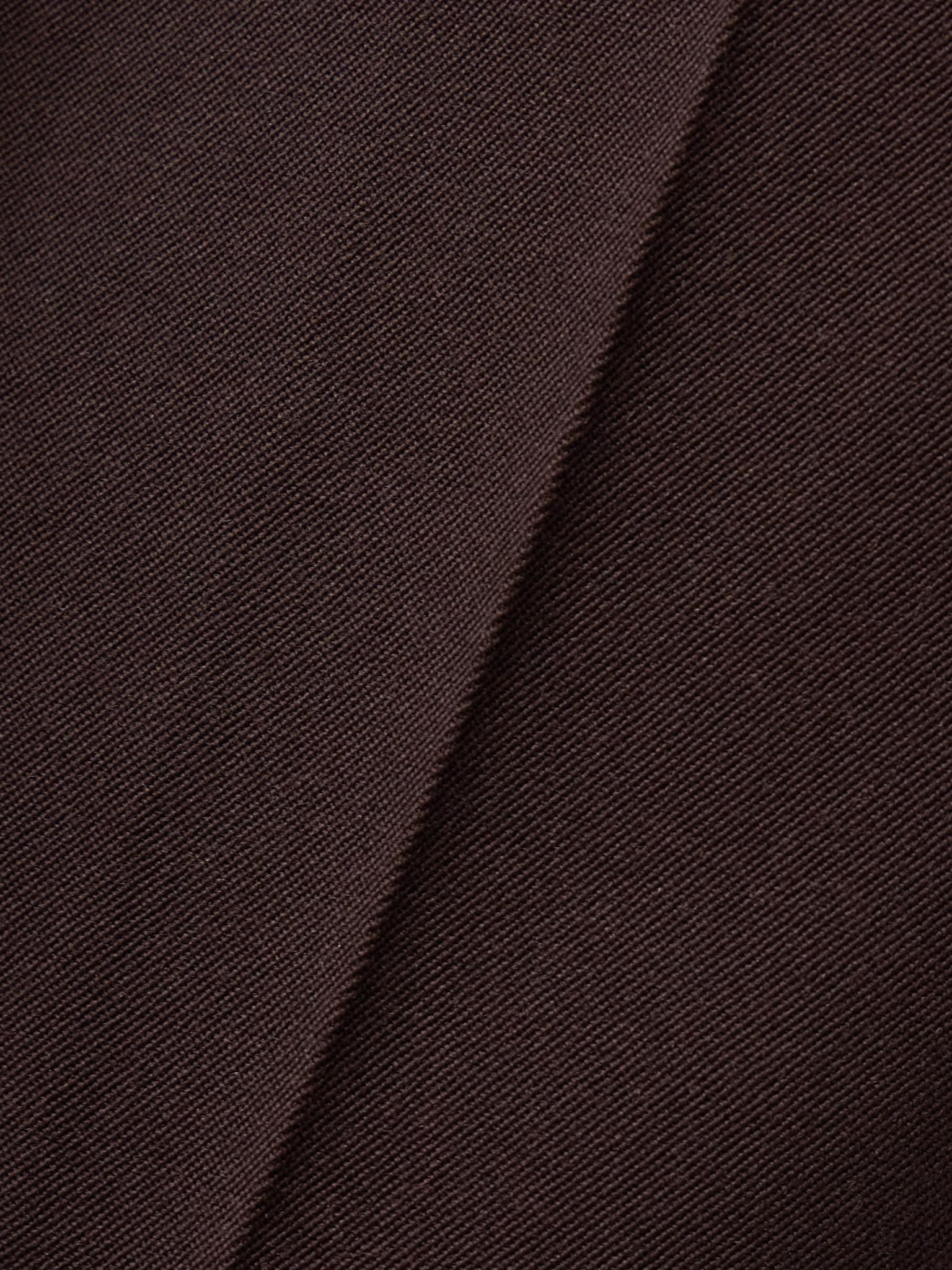 Ivan wool-twill straight-leg pants Merlot - 5