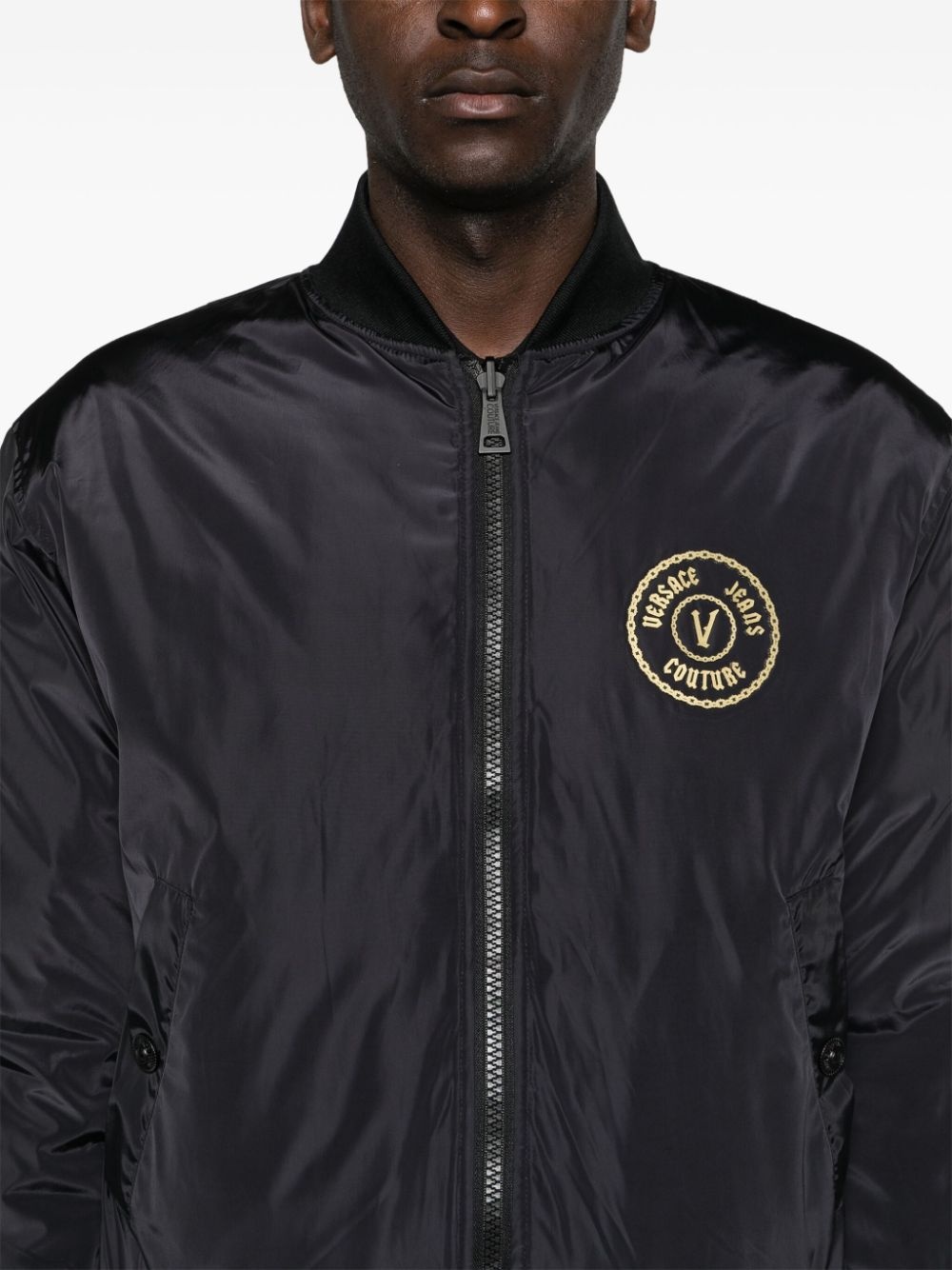 reversible padded bomber jacket - 6