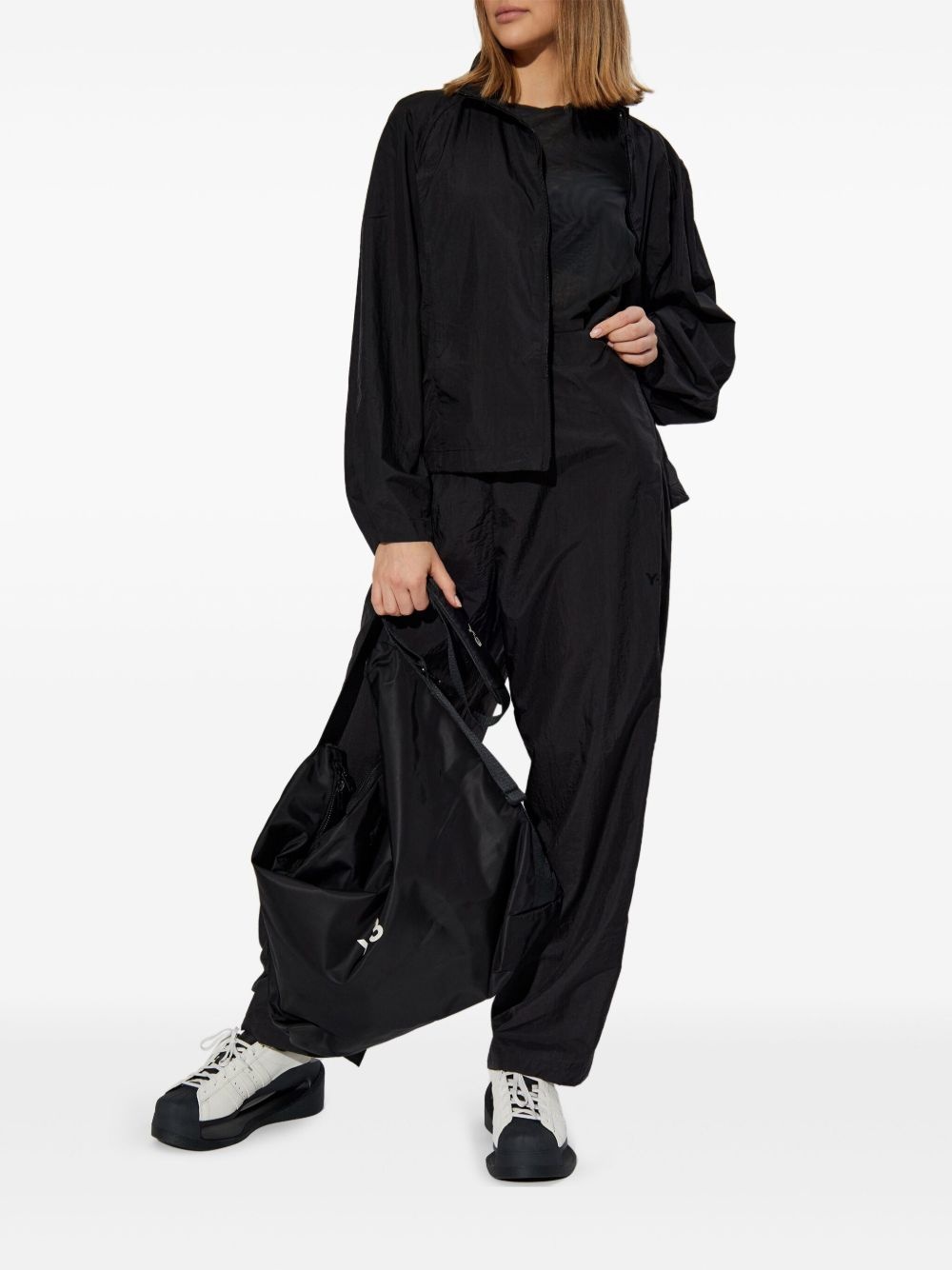 mesh long-sleeve top - 2