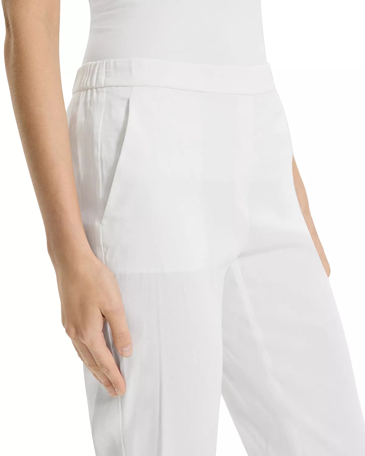 Treeca Slim Cropped Trousers - 6