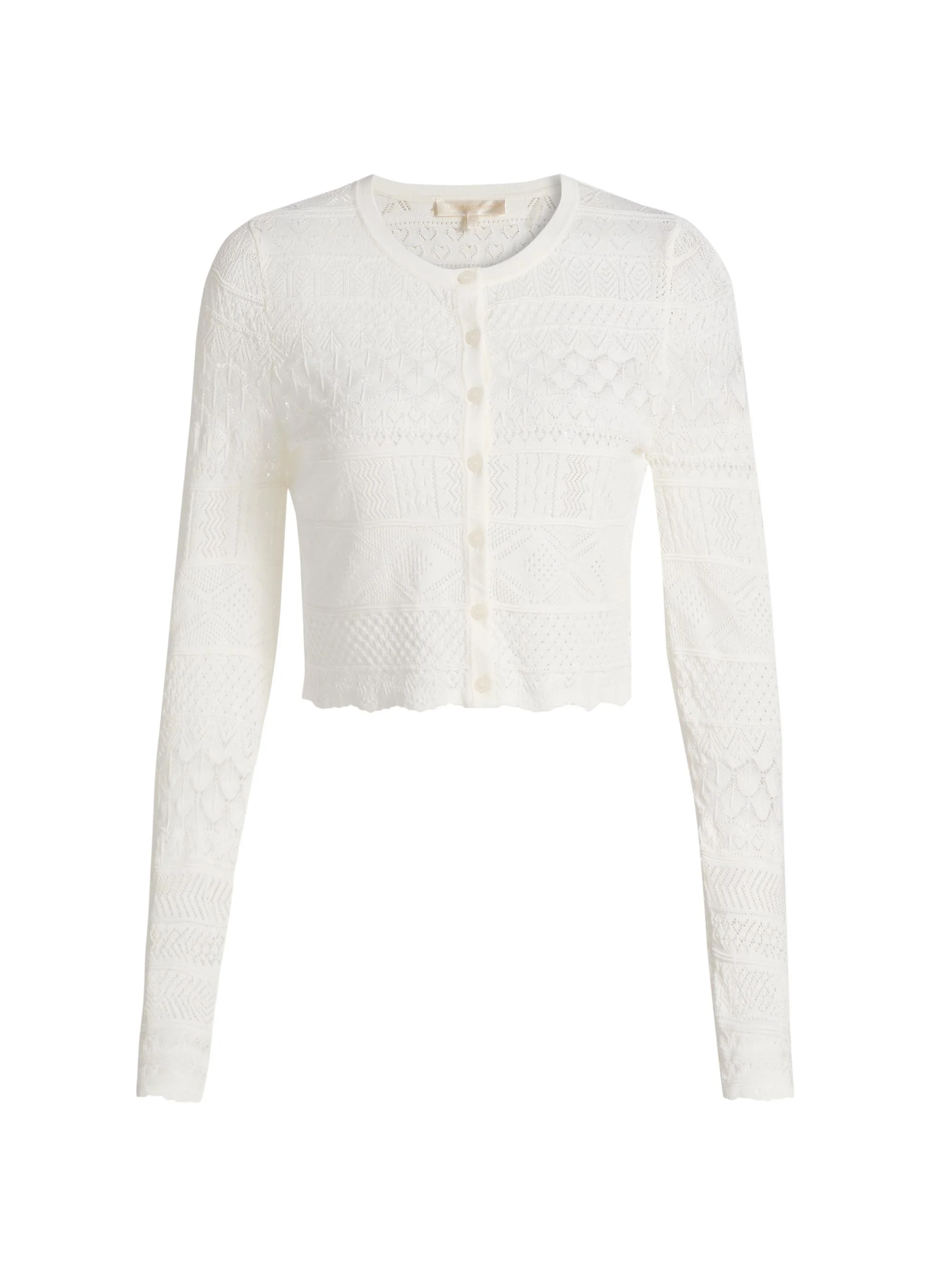 Women's Brigette Pointelle Knit Cardigan - Light Chai - 1