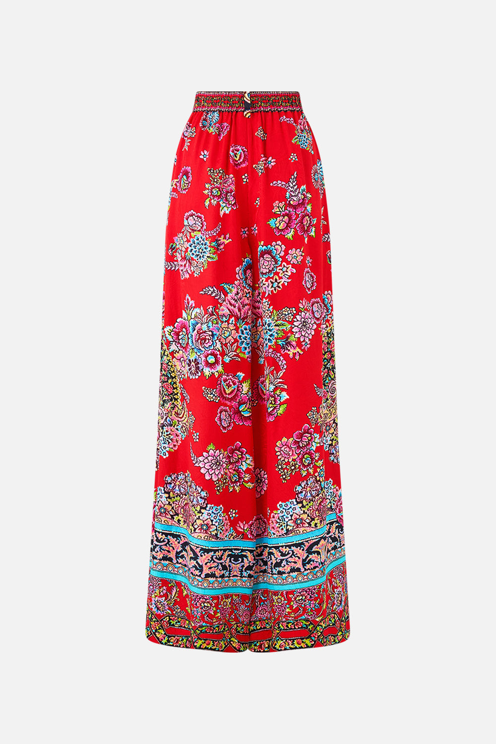 WIDE LEG WAISTED PANT - 7