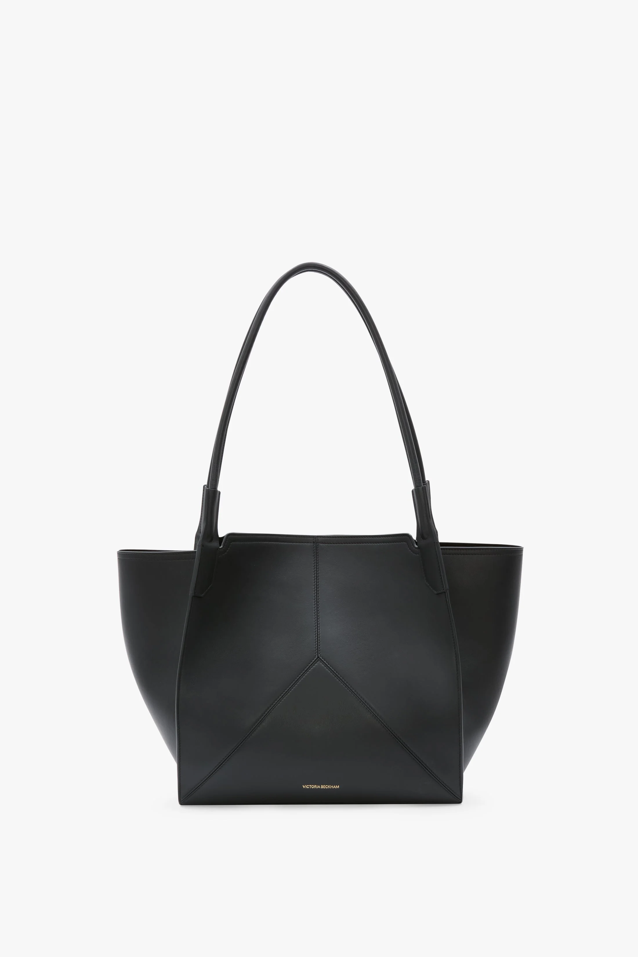Victoria Tote In Black Soft Leather - 1