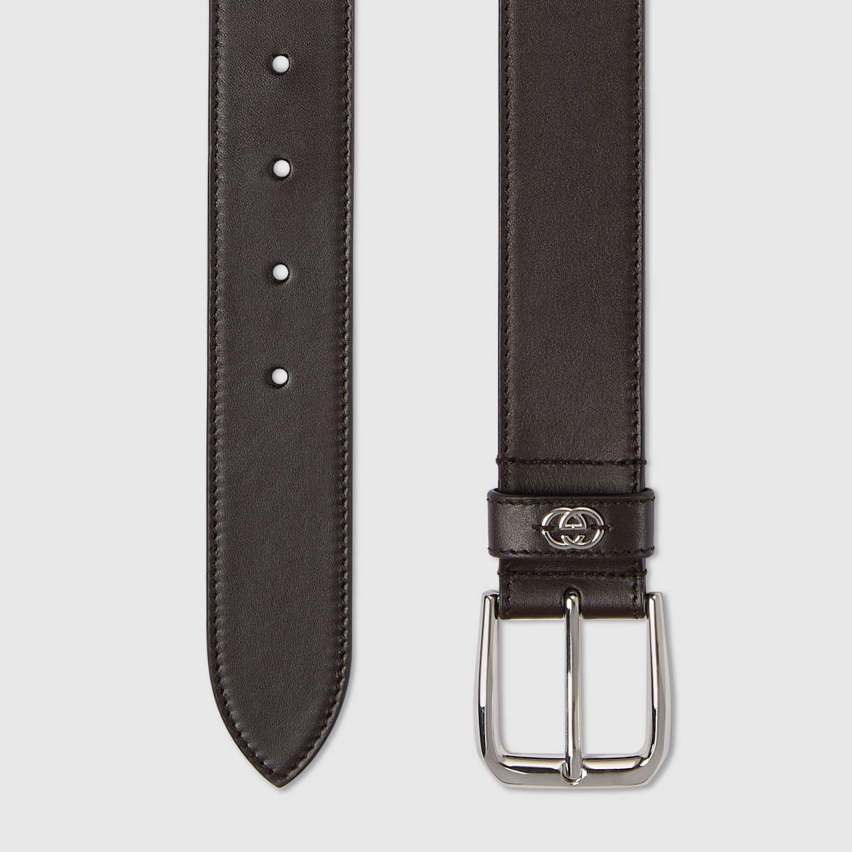 Belt with Interlocking G detail - 2