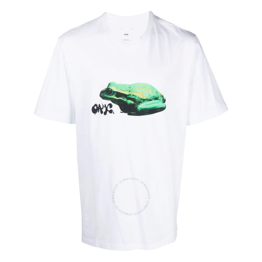 OAMC OAMC Men's White Amphibian Short-Sleeved T-Shirt