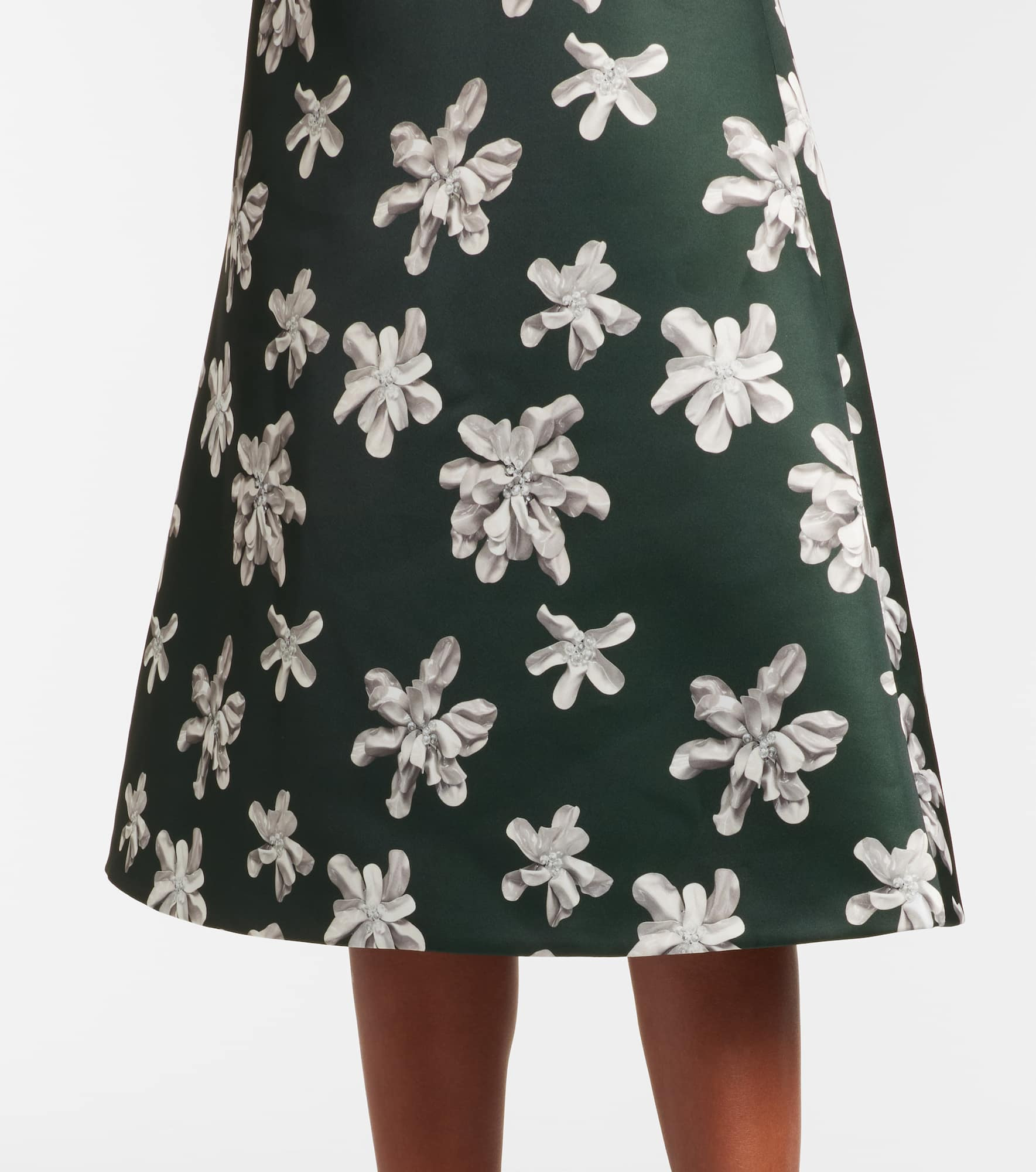 Rumi floral genzianella midi dress - 5