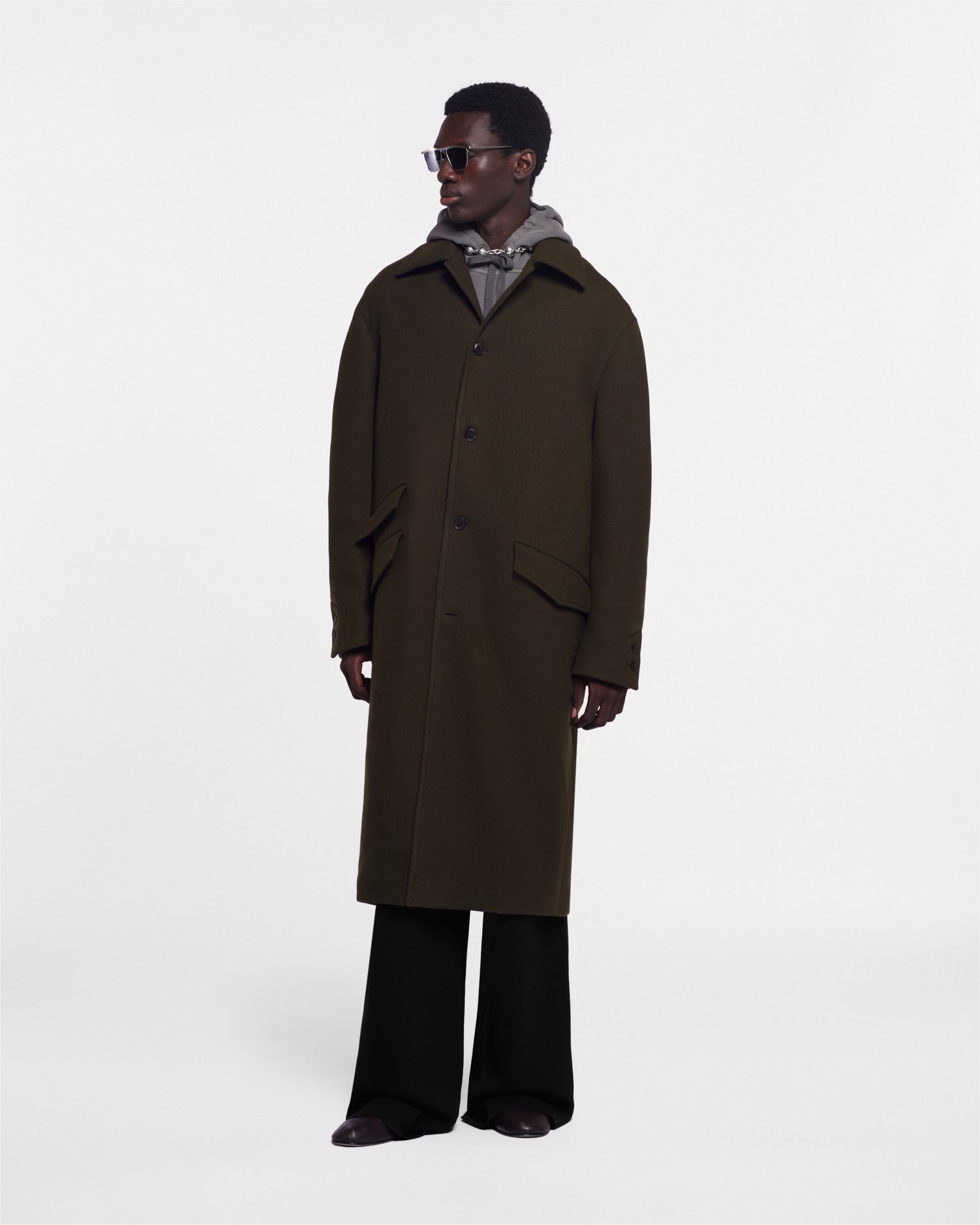 Felted Wool Coat - 3
