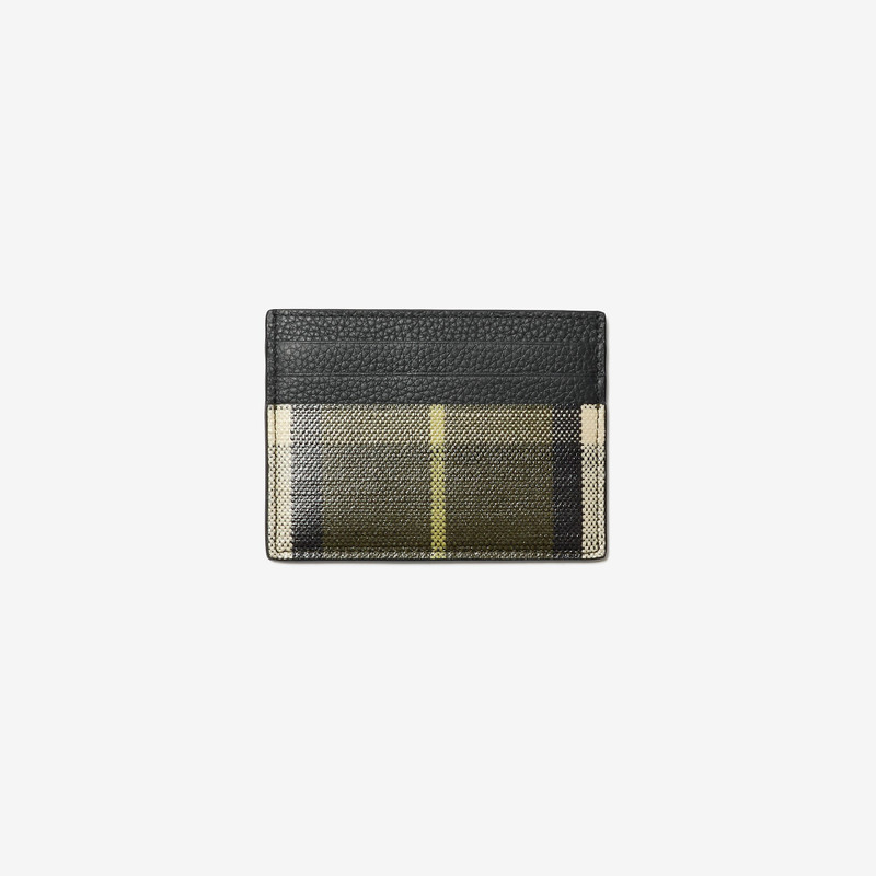 Tall Check Card Case 3