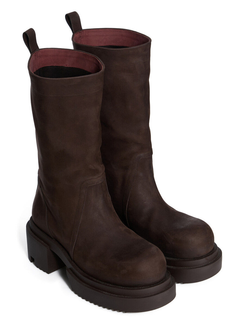 60mm platform leather boots 6