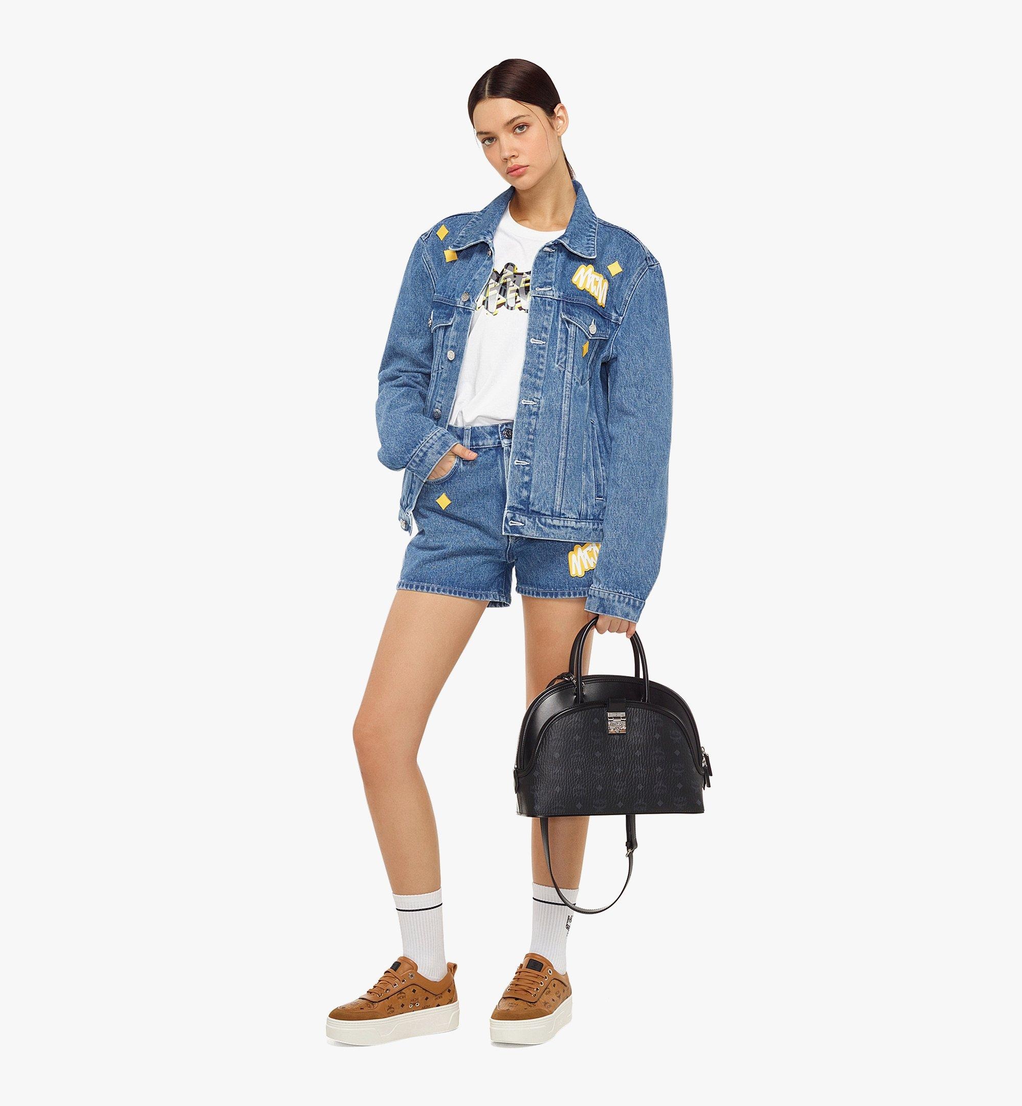 Tracy Tote in Visetos Leather Mix - 2