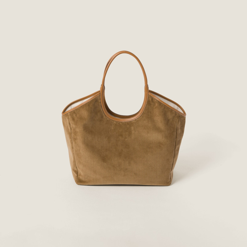 IVY corduroy shopping bag 3