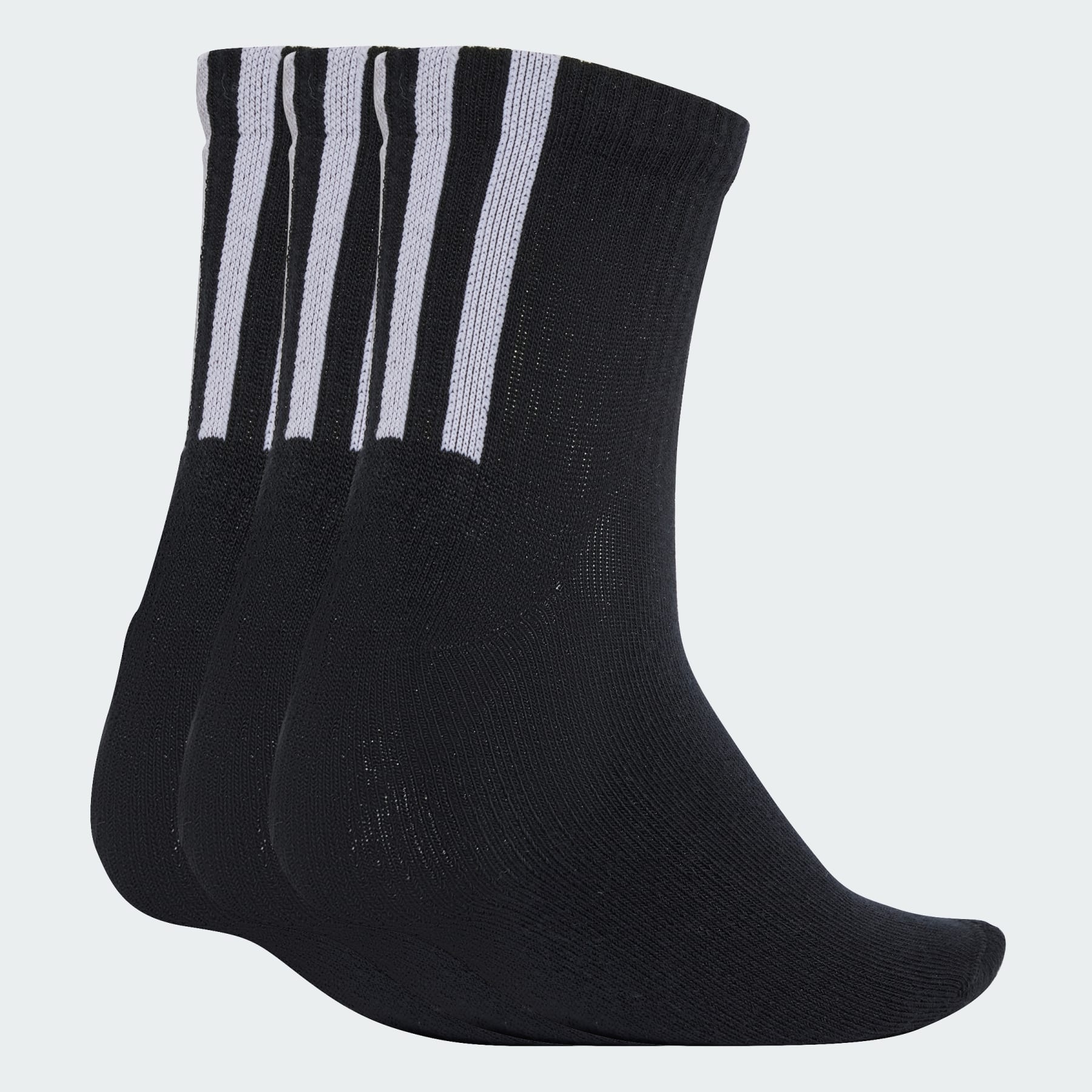 Quarter 3 Back Stripes Socks 3 Pairs - 2