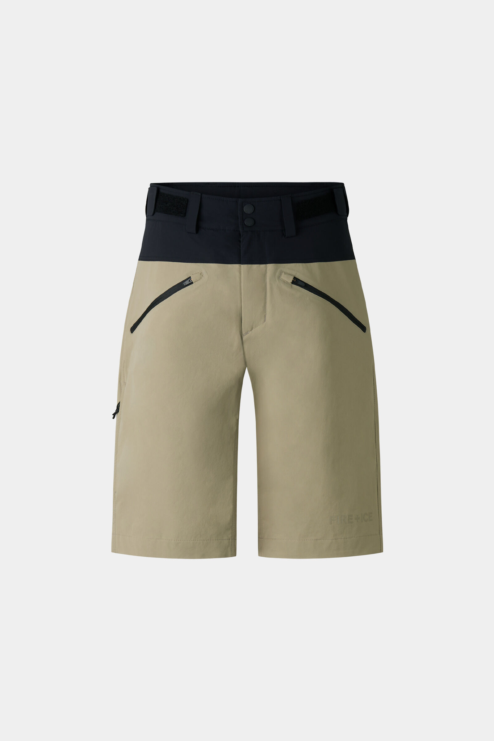 Cewan Functional shorts in Beige/Black - 1