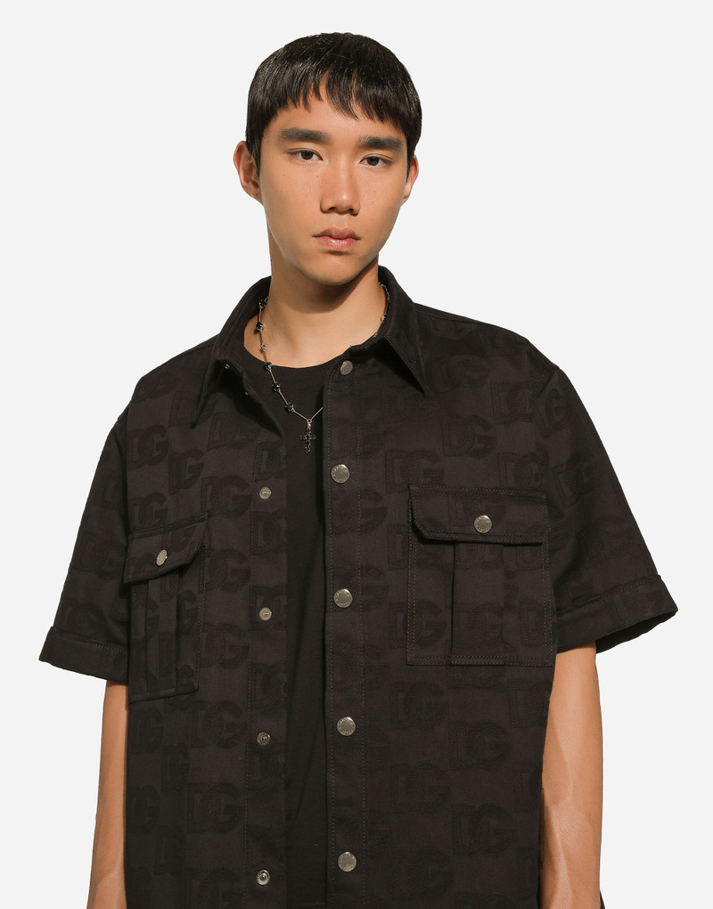 Dolce & Gabbana Necklace with rhinestones and “DNA” cross outlook