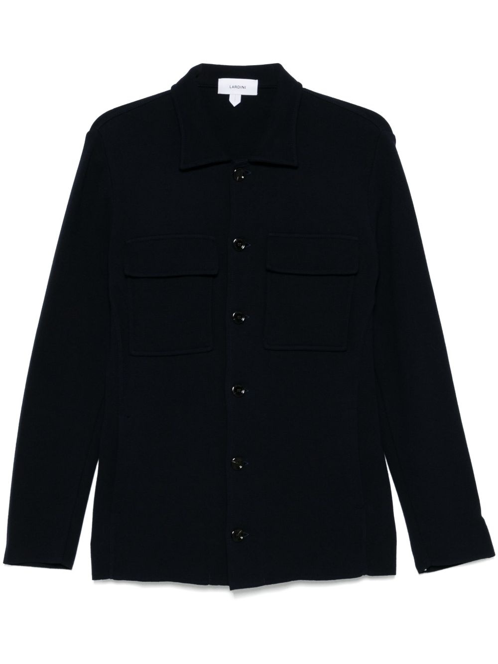 cotton shirt jacket - 1
