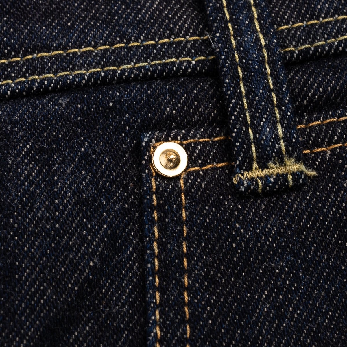 IH-805 21oz Selvedge Denim Double Knee Overalls - Indigo - 12