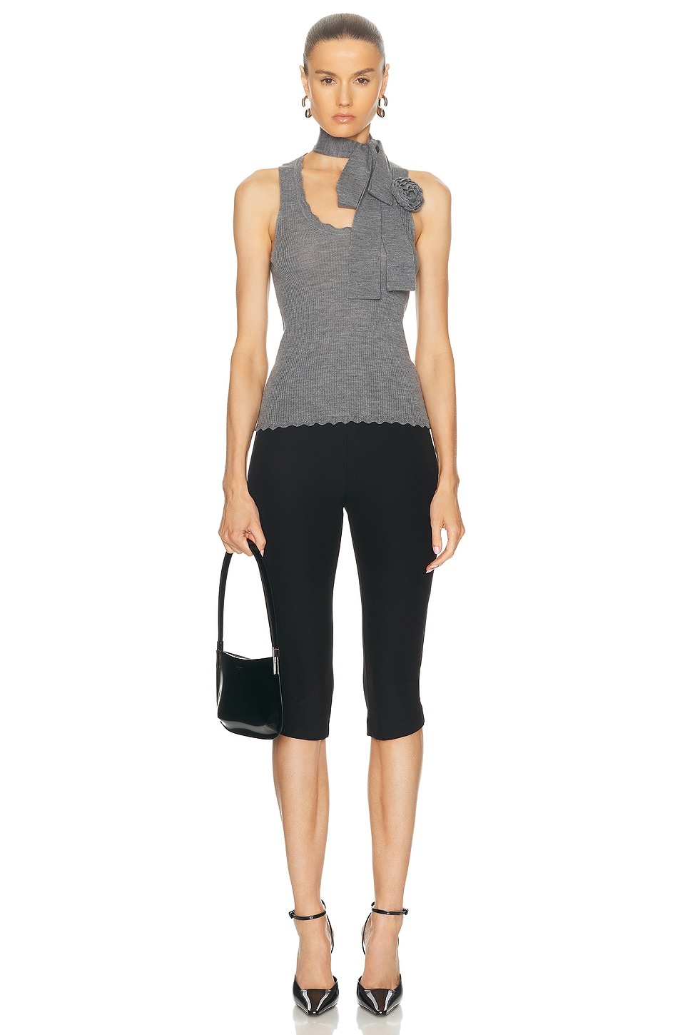 Rib Knit Tank Top - 5