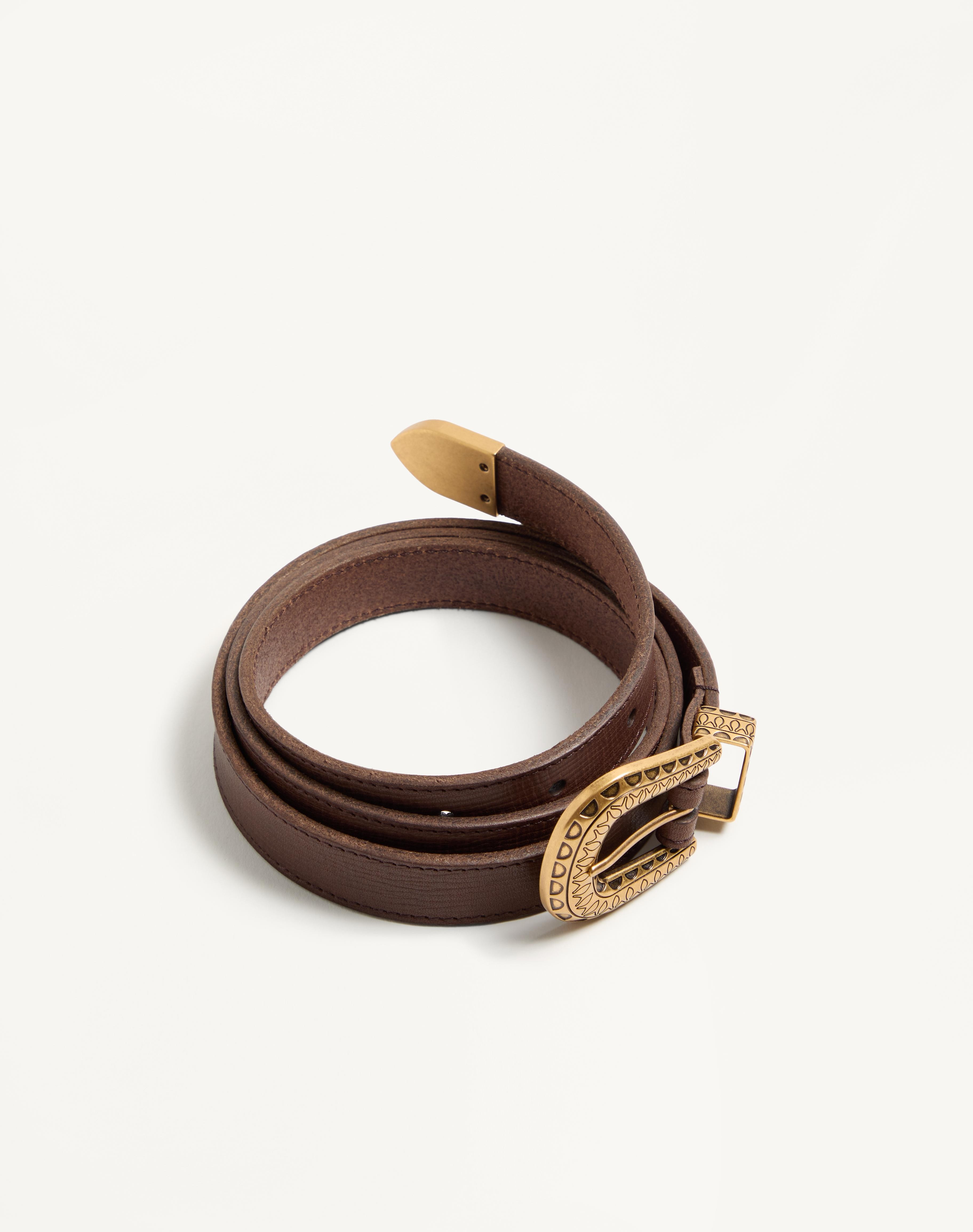 VLOGO SIGNATURE CALFSKIN BELT 20 MM - 3