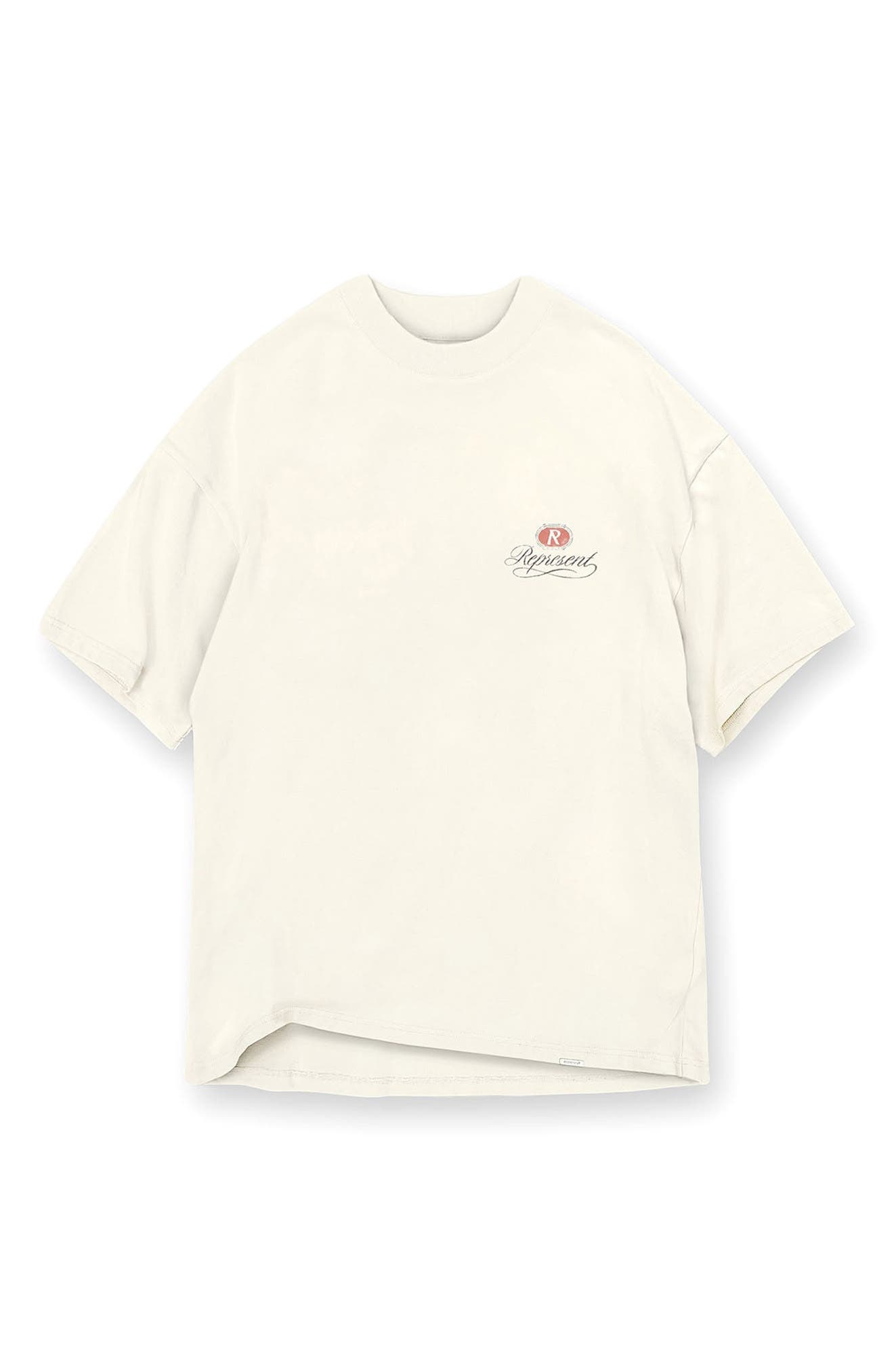 Represent Grand Vintage Graphic T-Shirt in Aged White at Nordstrom - 4
