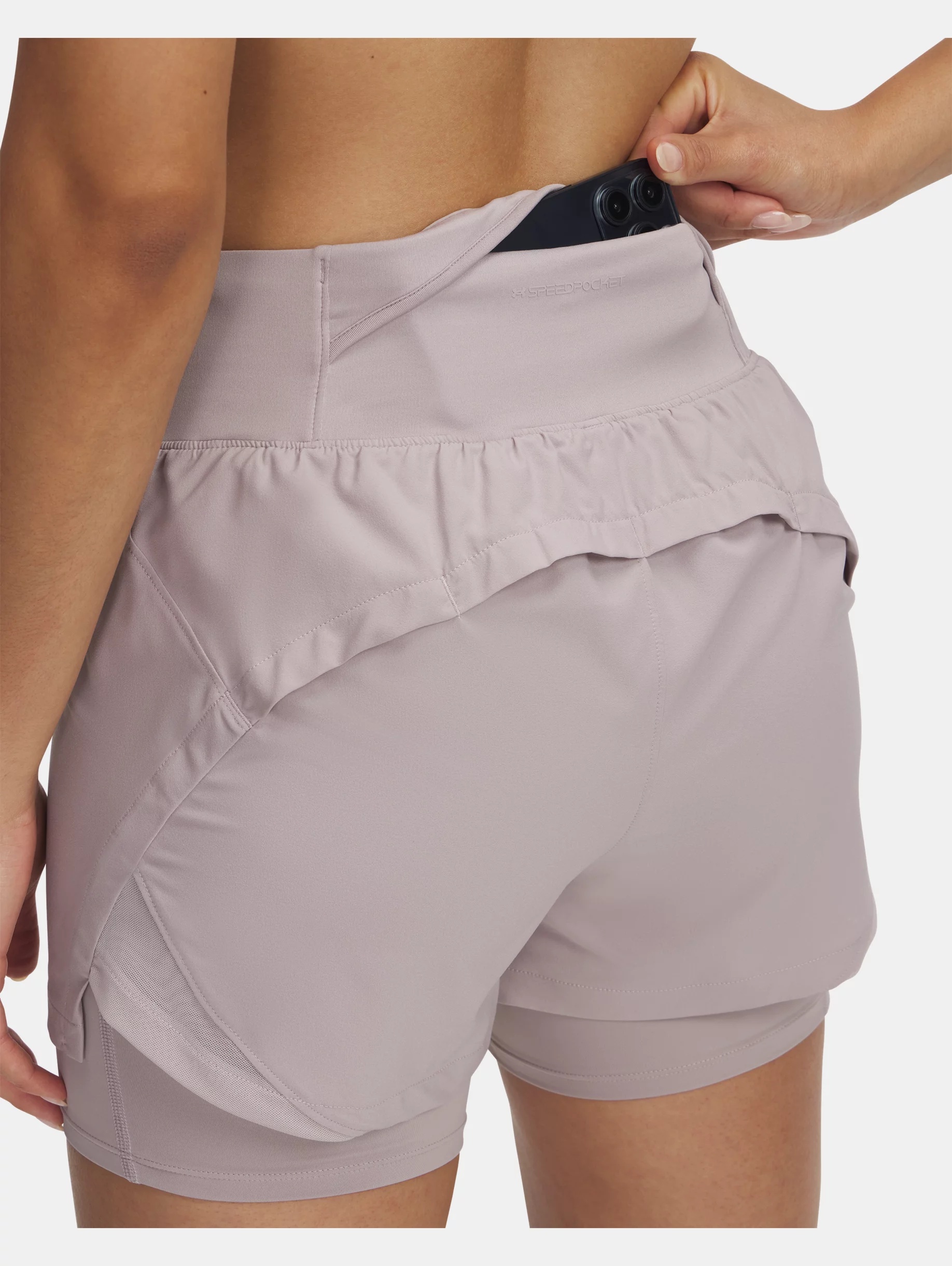 Women's UA Run Stamina 2-in-1 Shorts - 4