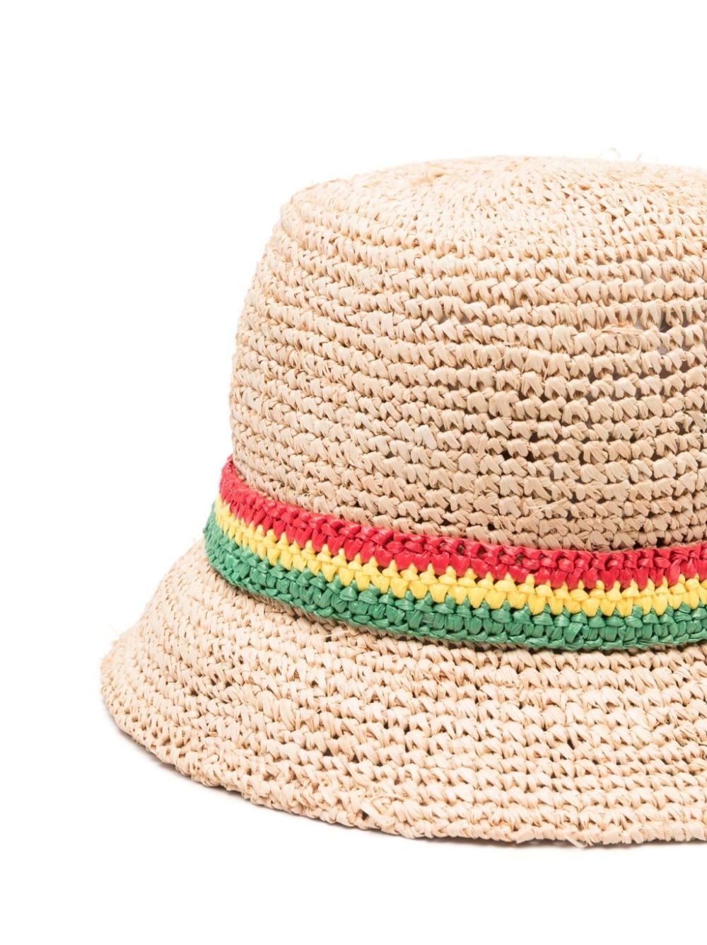 interwoven raffia bucket hat - 2
