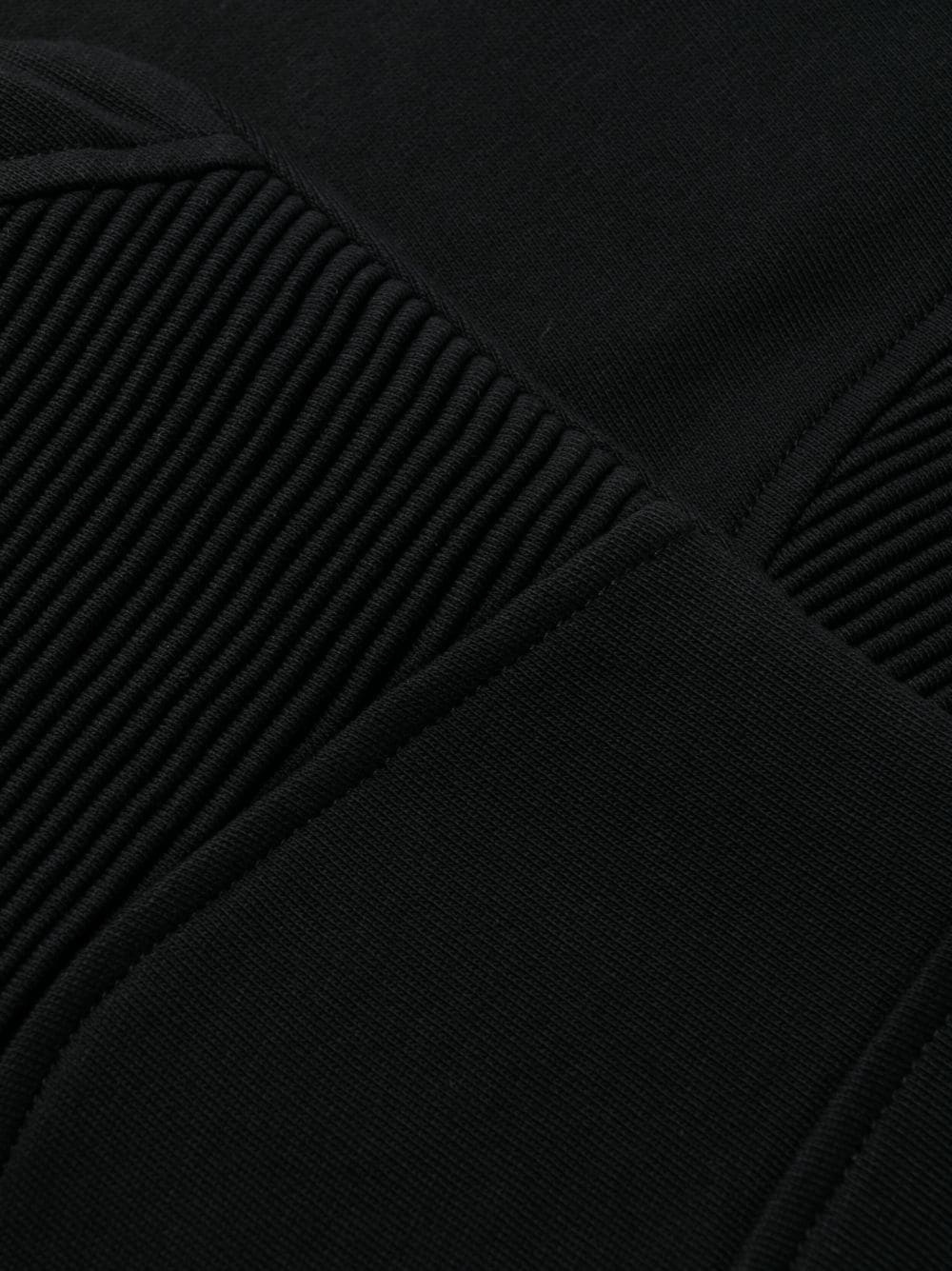 logo-print ribbed track pants - 7