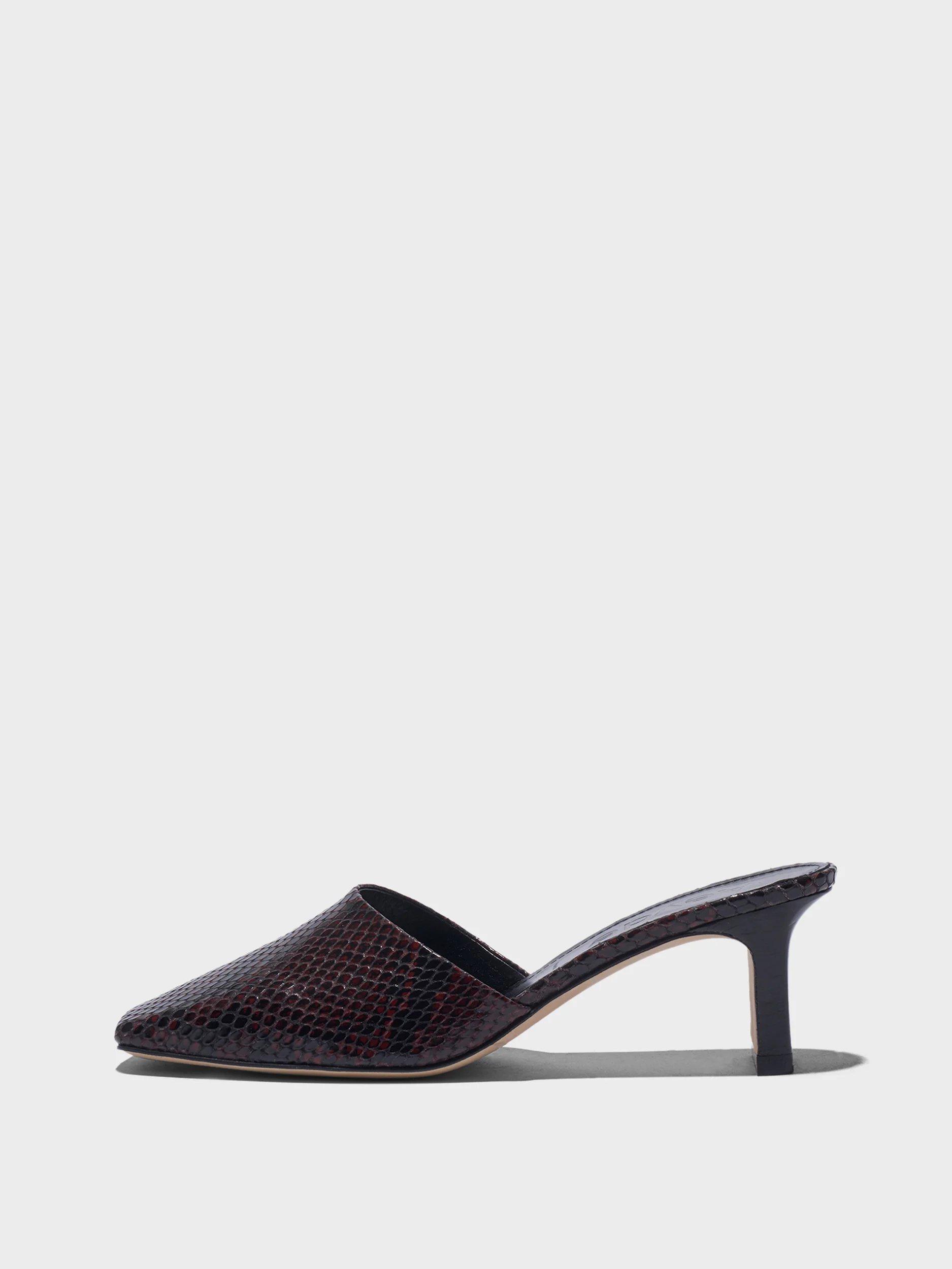 Blithe Square-Toe Mules - 1