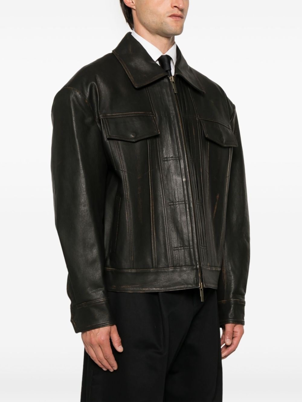 leather jacket - 3