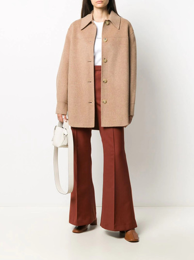 Acne Studios high-waisted flared trousers outlook