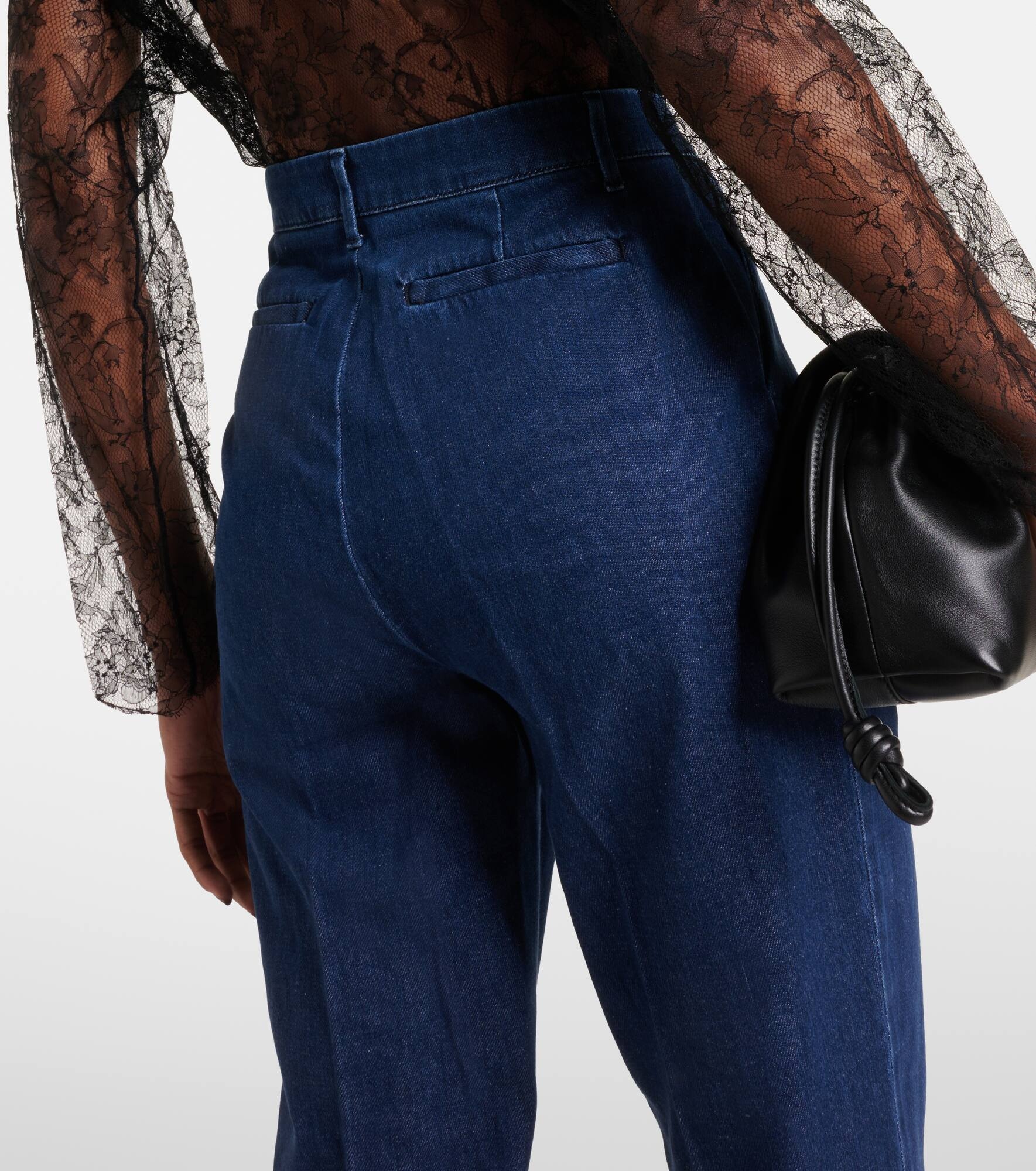 Maggie high-rise straight jeans - 6