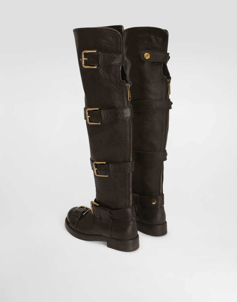 Dolce & Gabbana Horse leather boots outlook