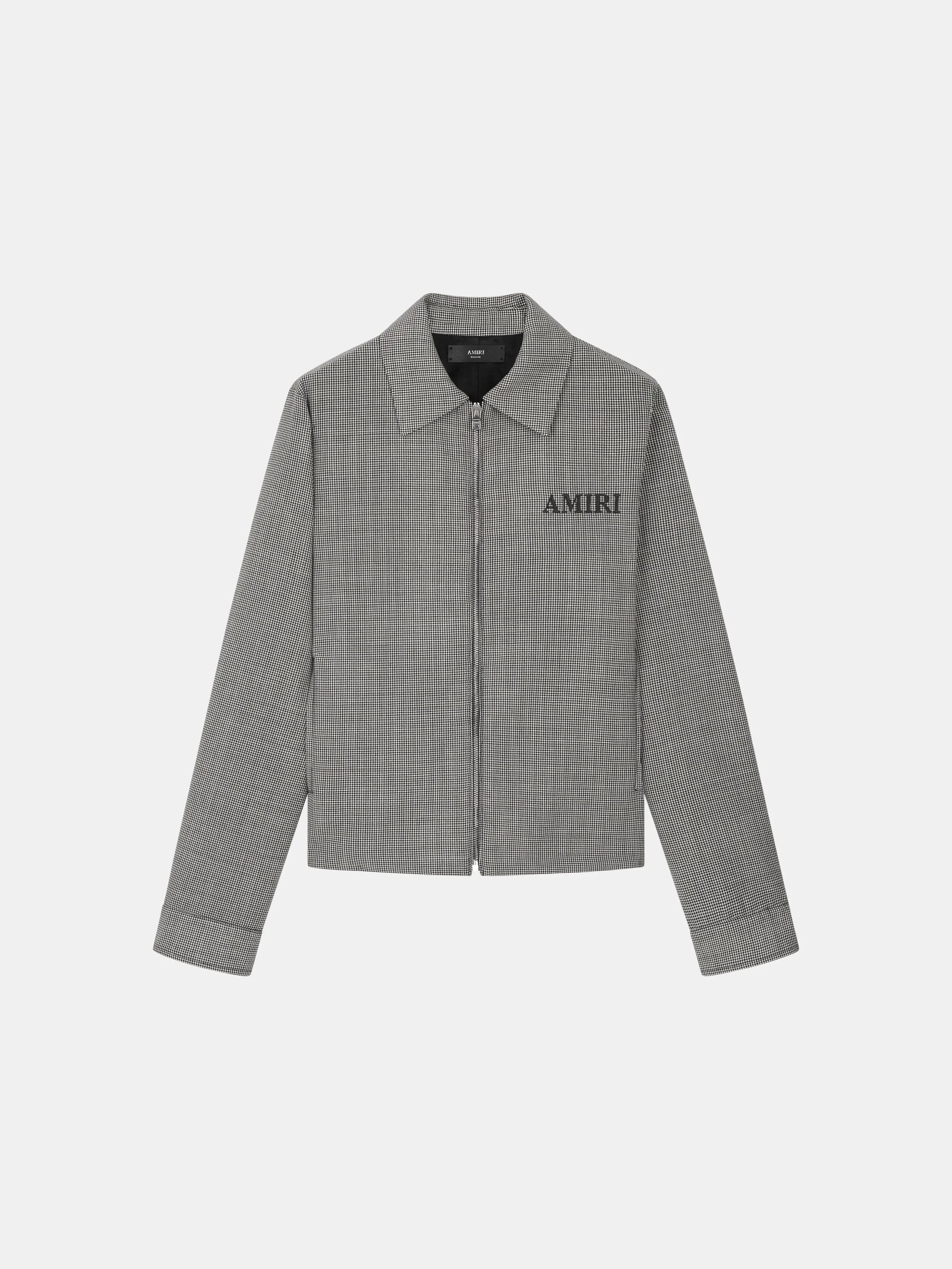 AMIRI HOUNDSTOOTH BLOUSON - 1