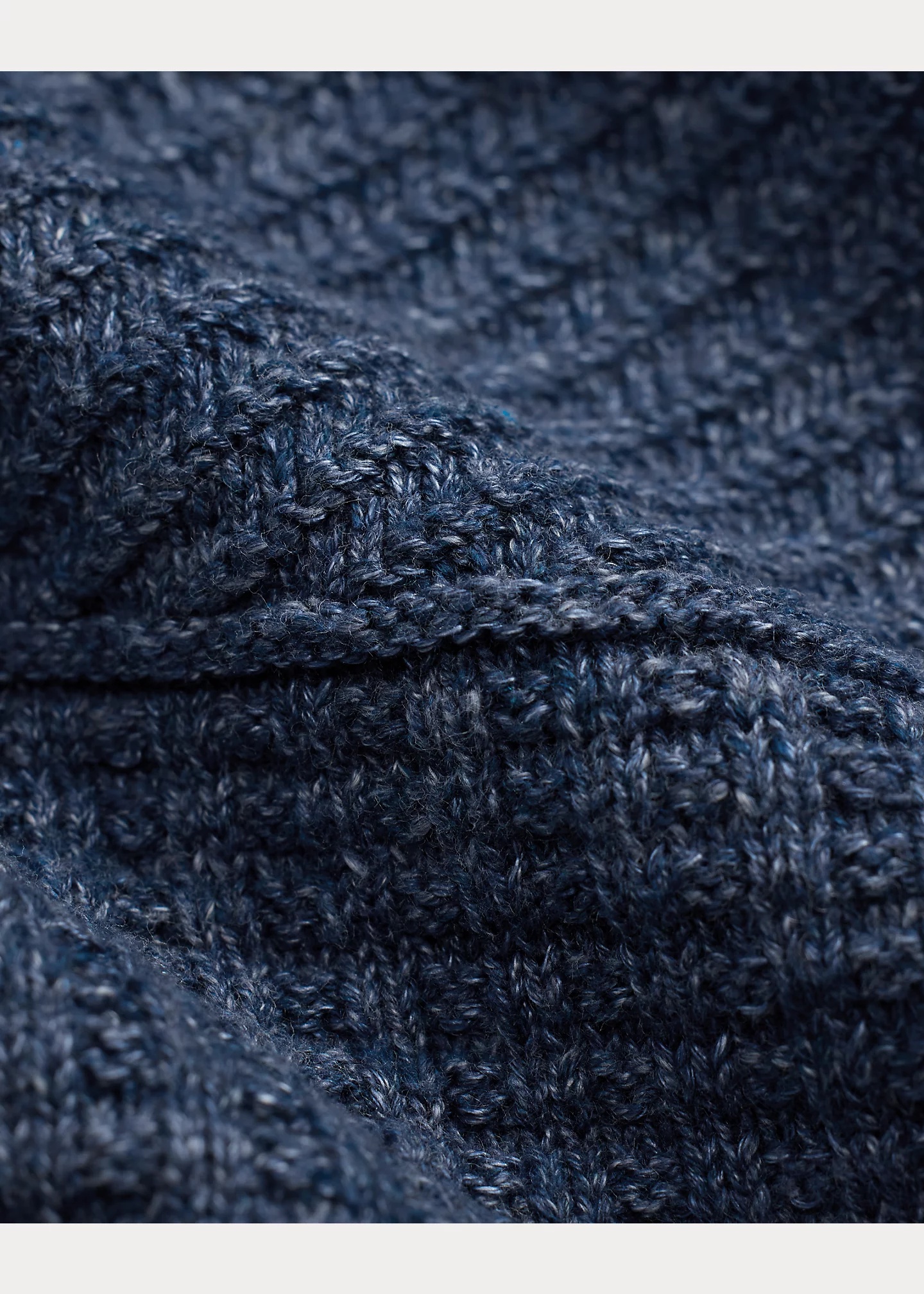 Cotton-Linen Rollneck Sweater - 5