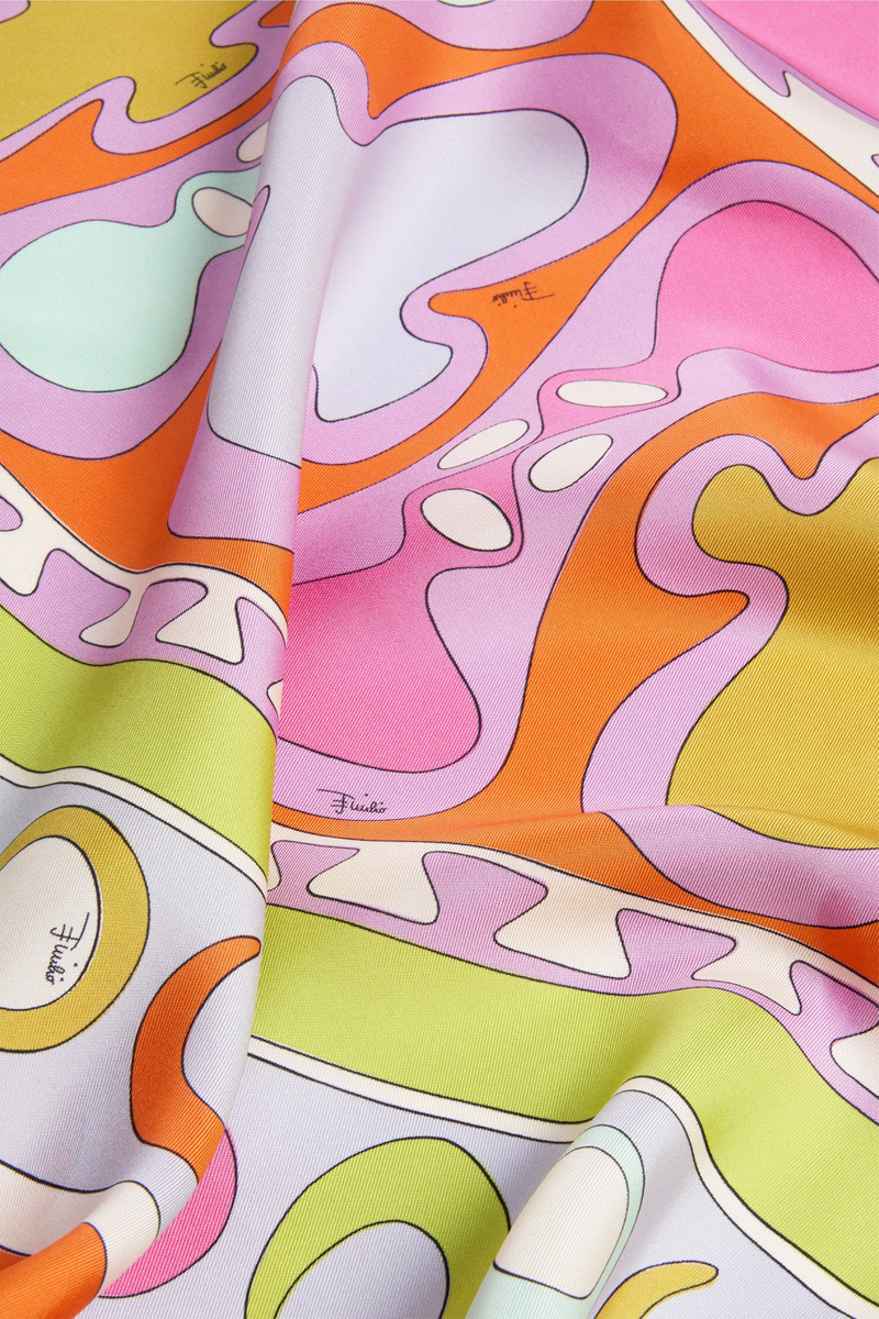 SOLEIL PRINT SILK CARRE 4