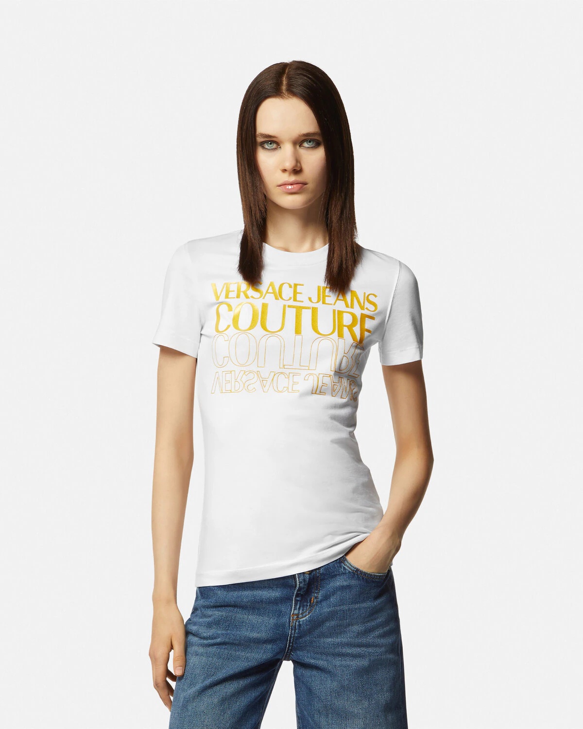 Upside Down Logo T-Shirt - 4