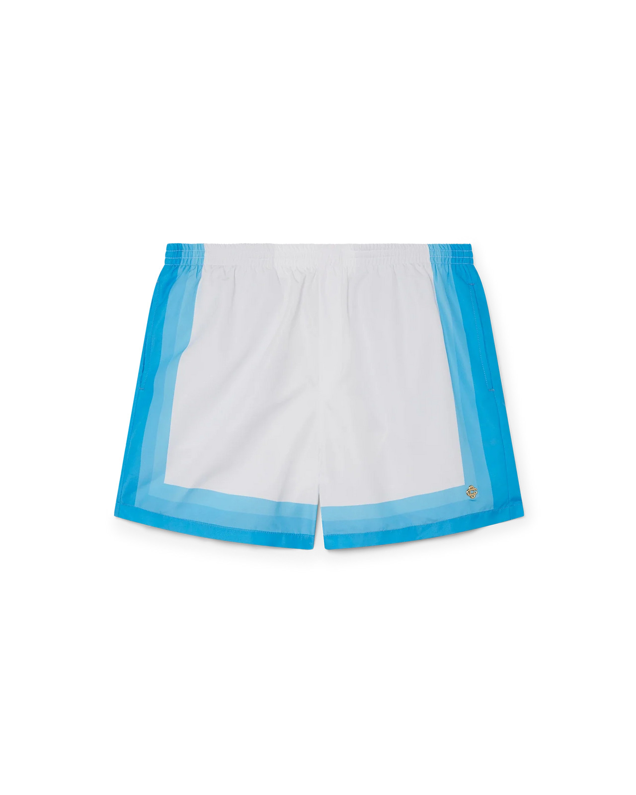 Blue Gradient Swim Trunks - 1