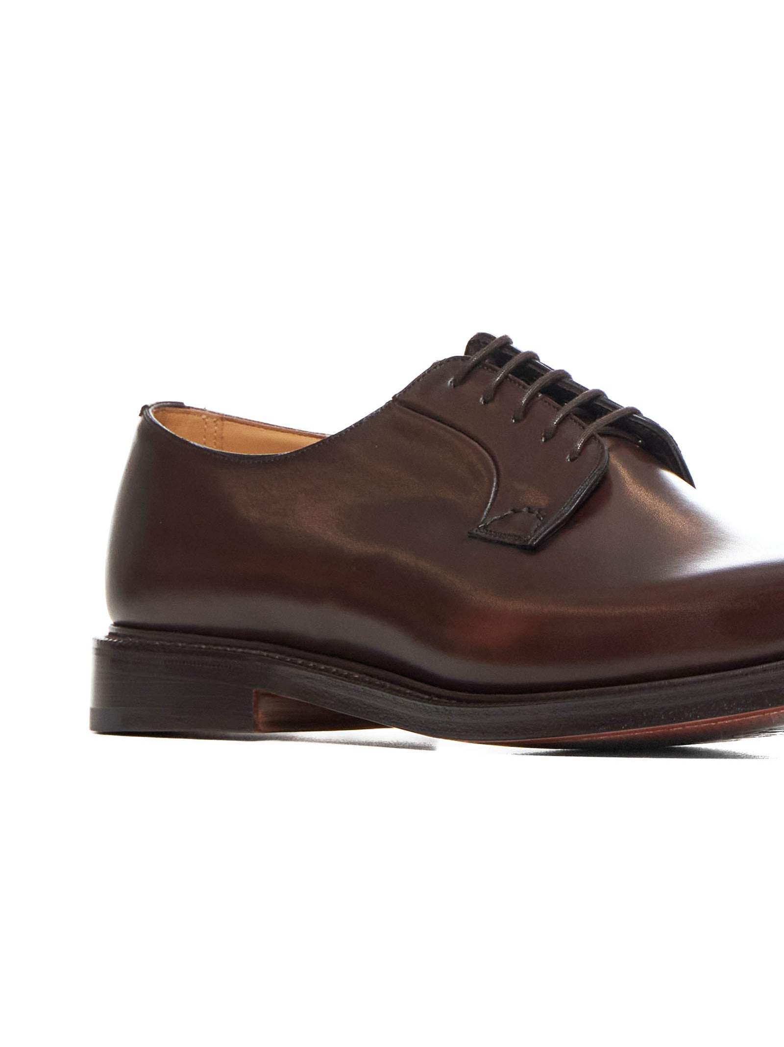 Shannon leather derby shoes - 4