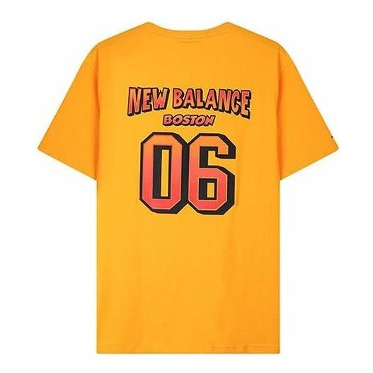 New Balance Athletic Basketball Graphic Tee 'Orange' NEA23051-YL - 2