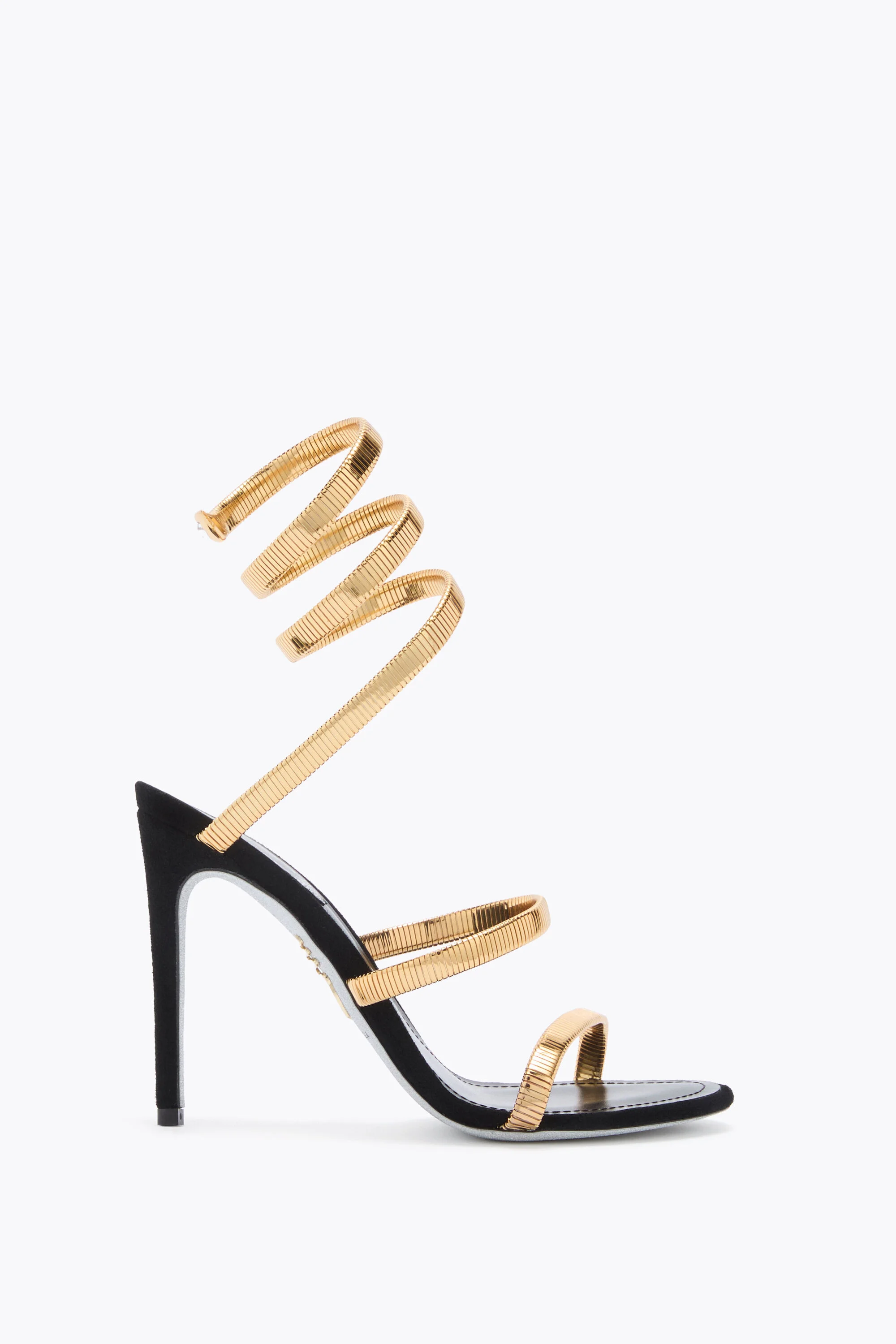 JUNIPER BLACK AND GOLD SANDAL 105 - 1