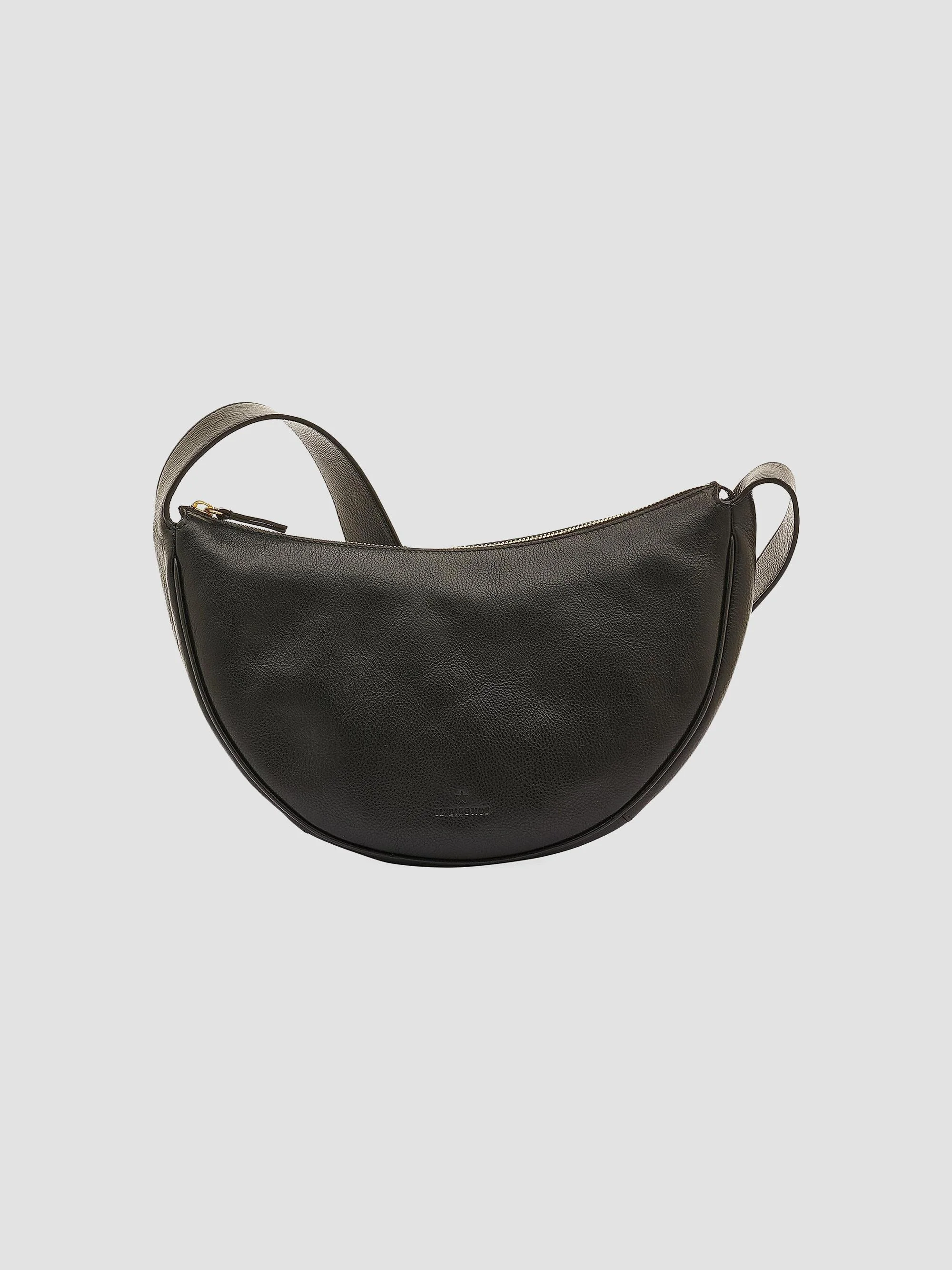 Women's Oliveta Leather Hobo Bag - Nero - 1