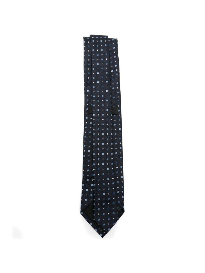 ZEGNA patterned tie outlook