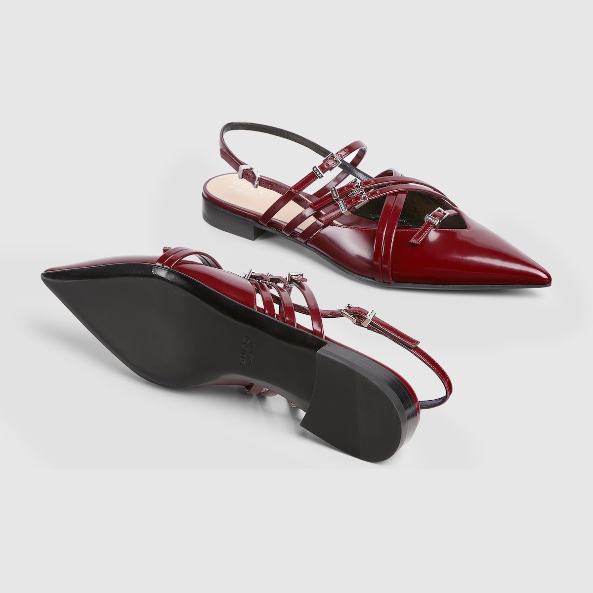 Women's strappy ballet flat - 6