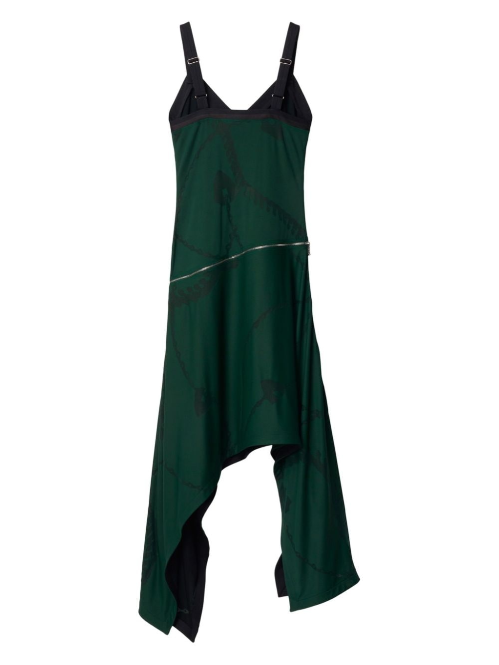 Shield Hardware asymmetric midi dress - 7