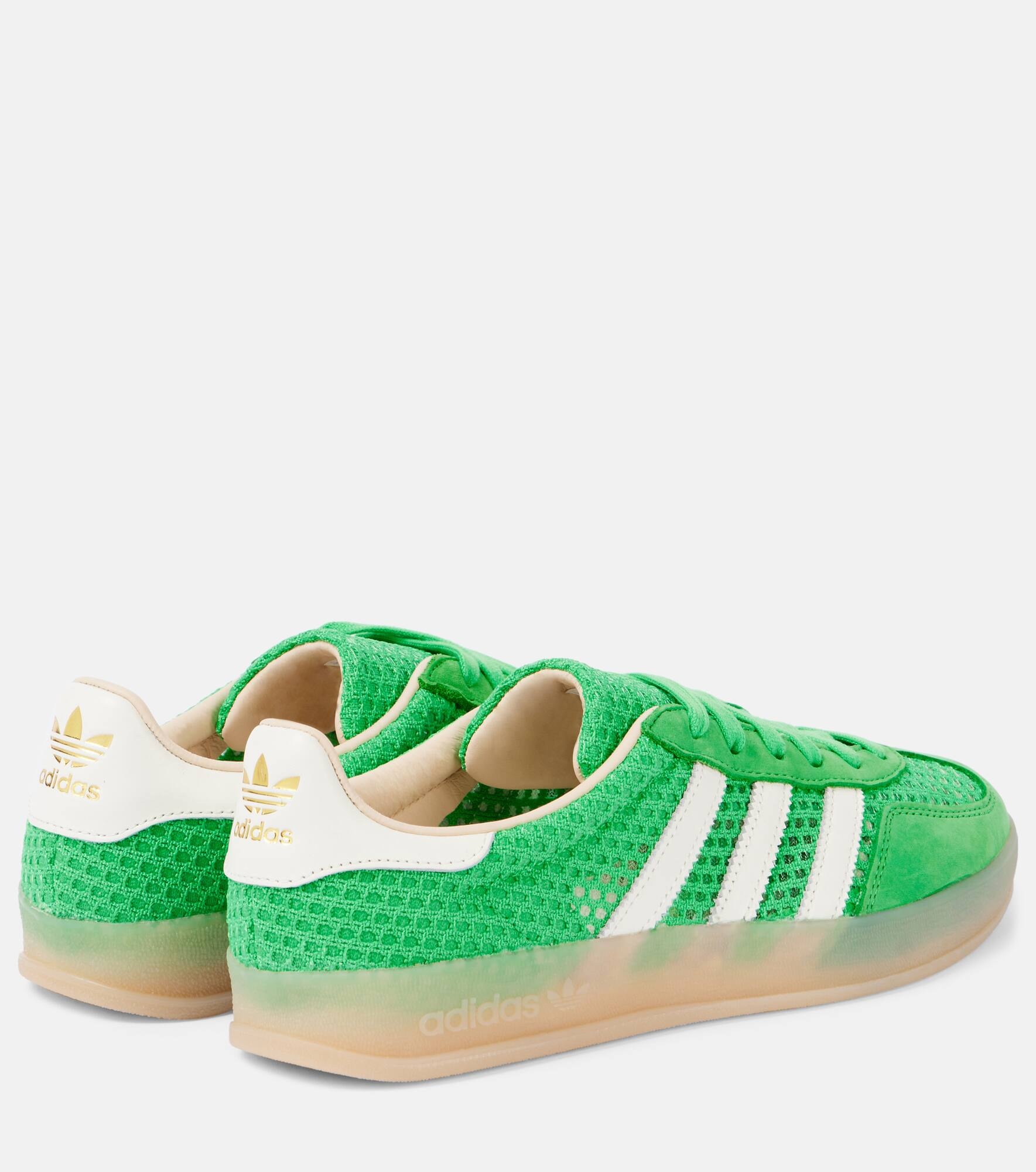 Gazelle Indoor suede-trimmed sneakers - 2
