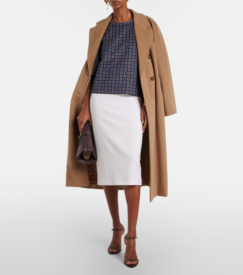 Max Mara Otre wool midi skirt outlook