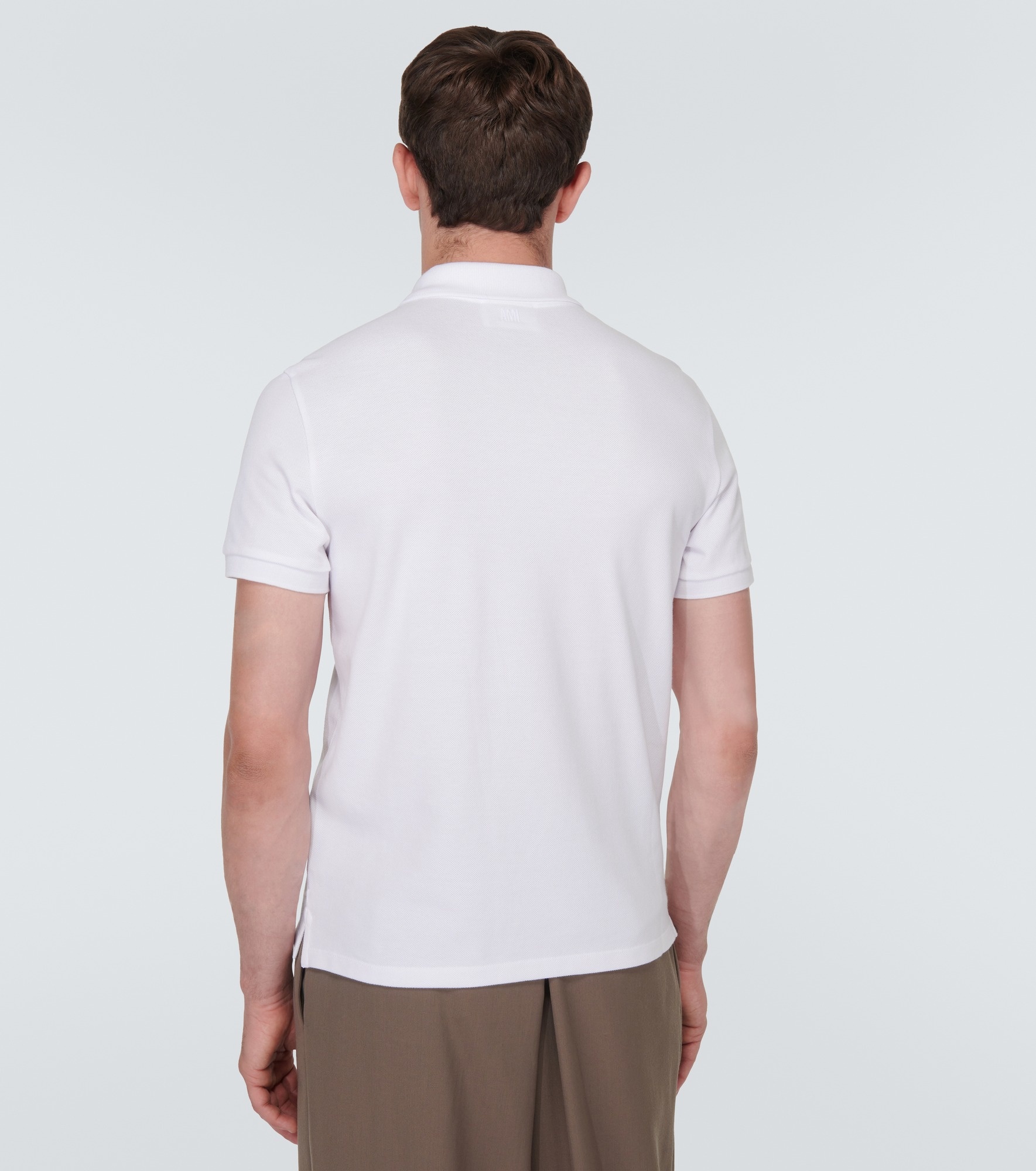 Ami de Cœur cotton piqué polo shirt - 4