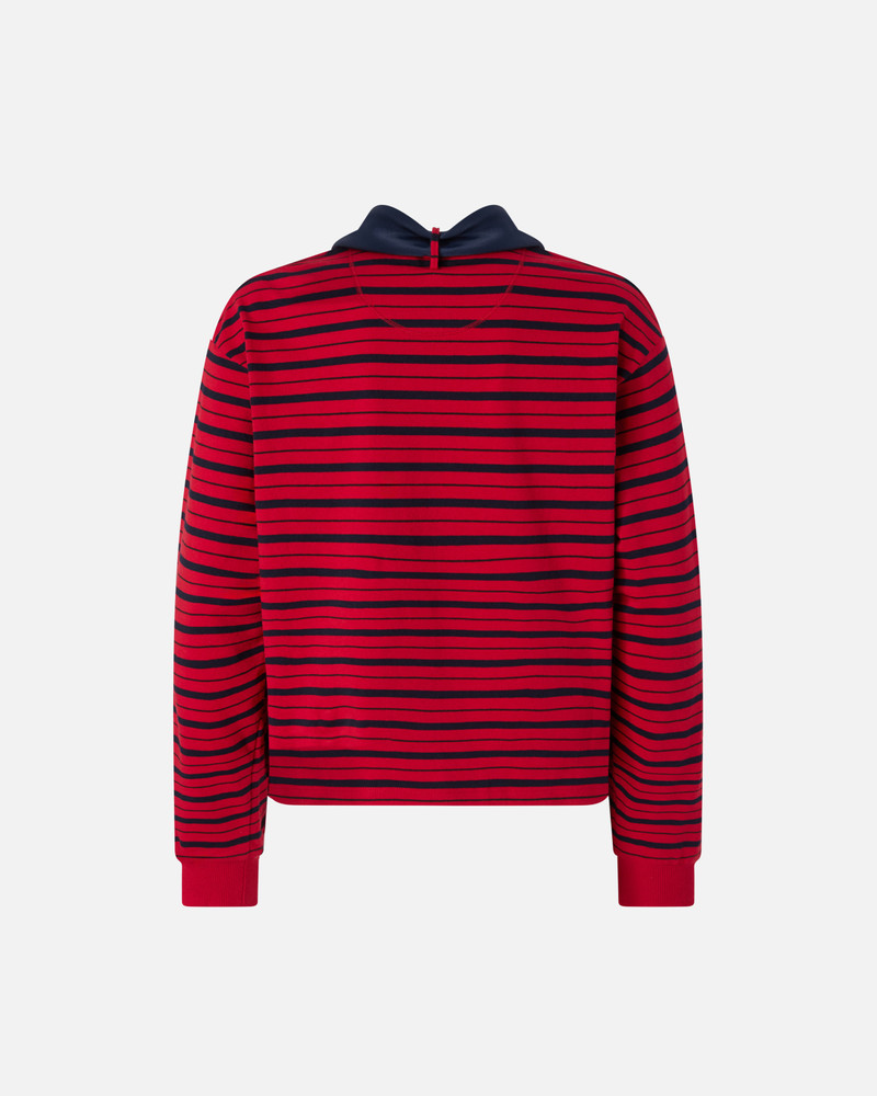 PINKO MULTICOLOR STRIPED SHIRT WITH EMBROIDERED DETAIL outlook