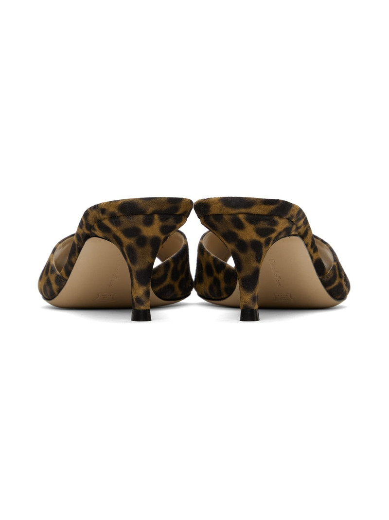 SSENSE Exclusive Brown Elle 55 Mules 2